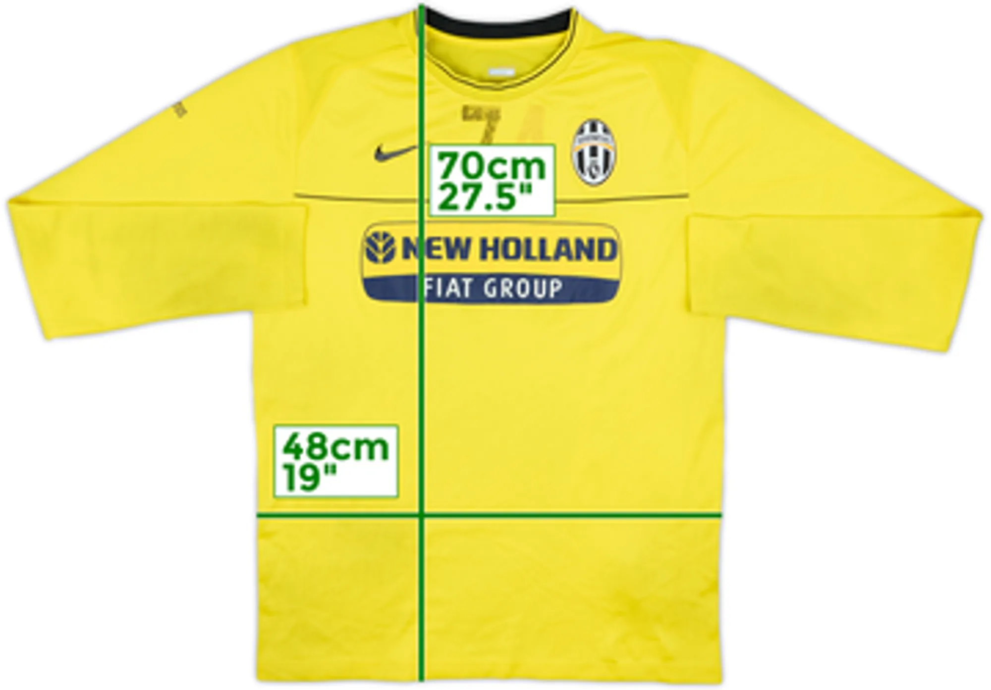 2009-10 Juventus Player Issue Nike Training L/S Shirt #74 - 5/10 - (M)