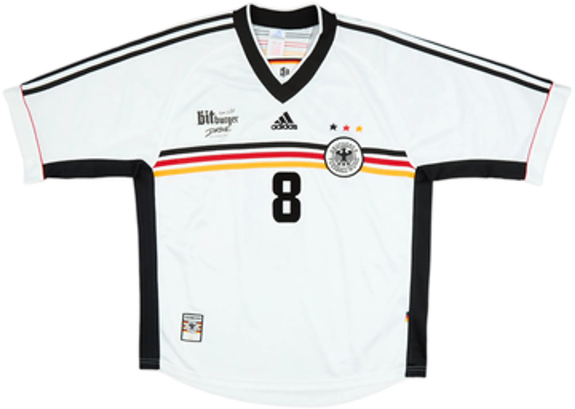 1998-00 Germany Home/Training Shirt Matthaus #8VXL