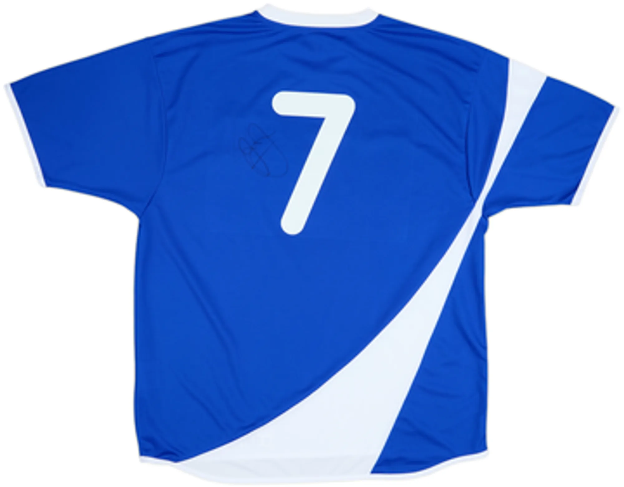 2005-07 Ipswich Signed Home Shirt #7 - 6/10 - (XXL)