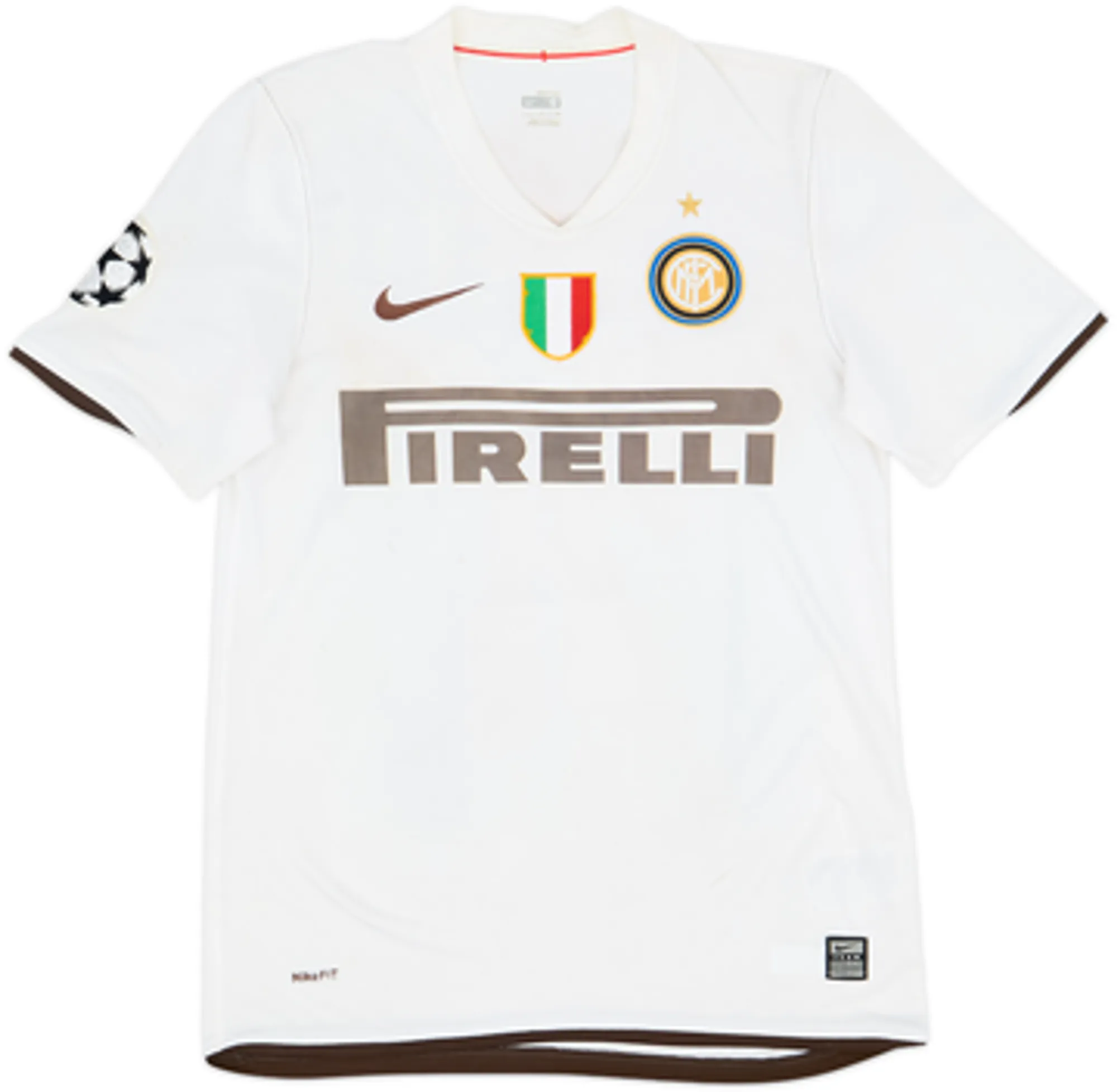 2008-09 Inter Milan Away Shirt Zanetti #4 - 4/10 - (S)