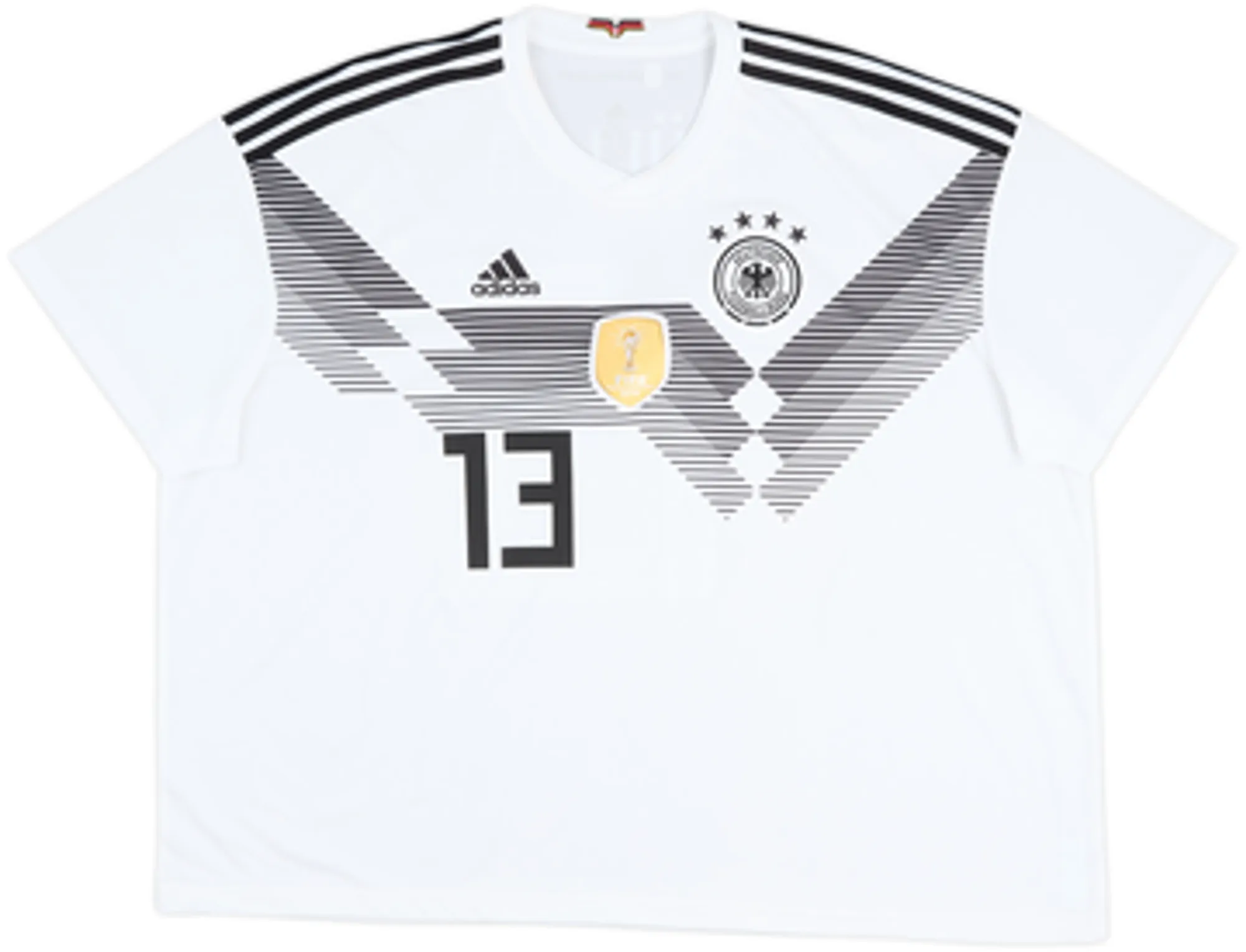 2018-19 Germany Home Shirt Muller #13 - 7/10 - (3XL)