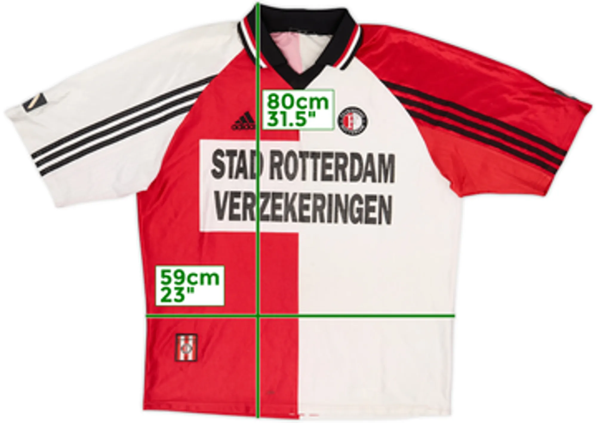 1998-99 Feyenoord Home Shirt - 6/10 - (XL)