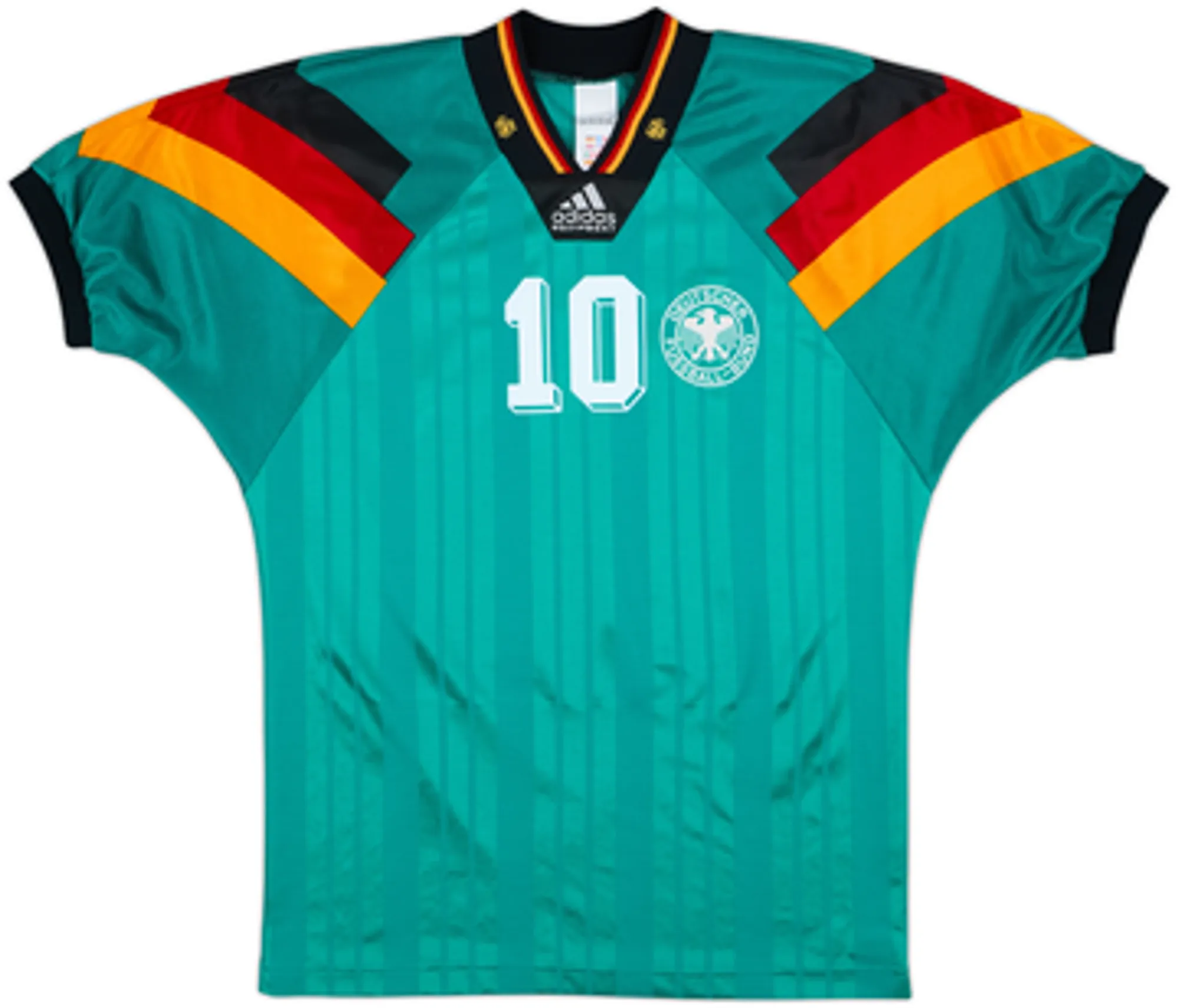 1992-94 Germany Away Shirt Matthaus #10 - 8/10 - (S)