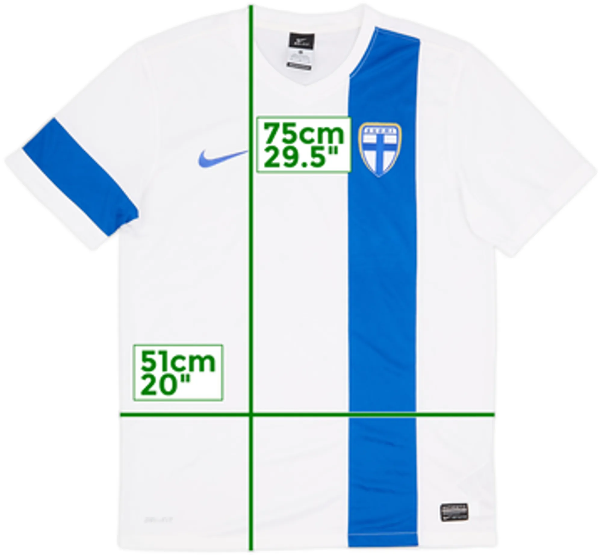 2014-16 Finland Basic Home Shirt - 8/10 - (M)
