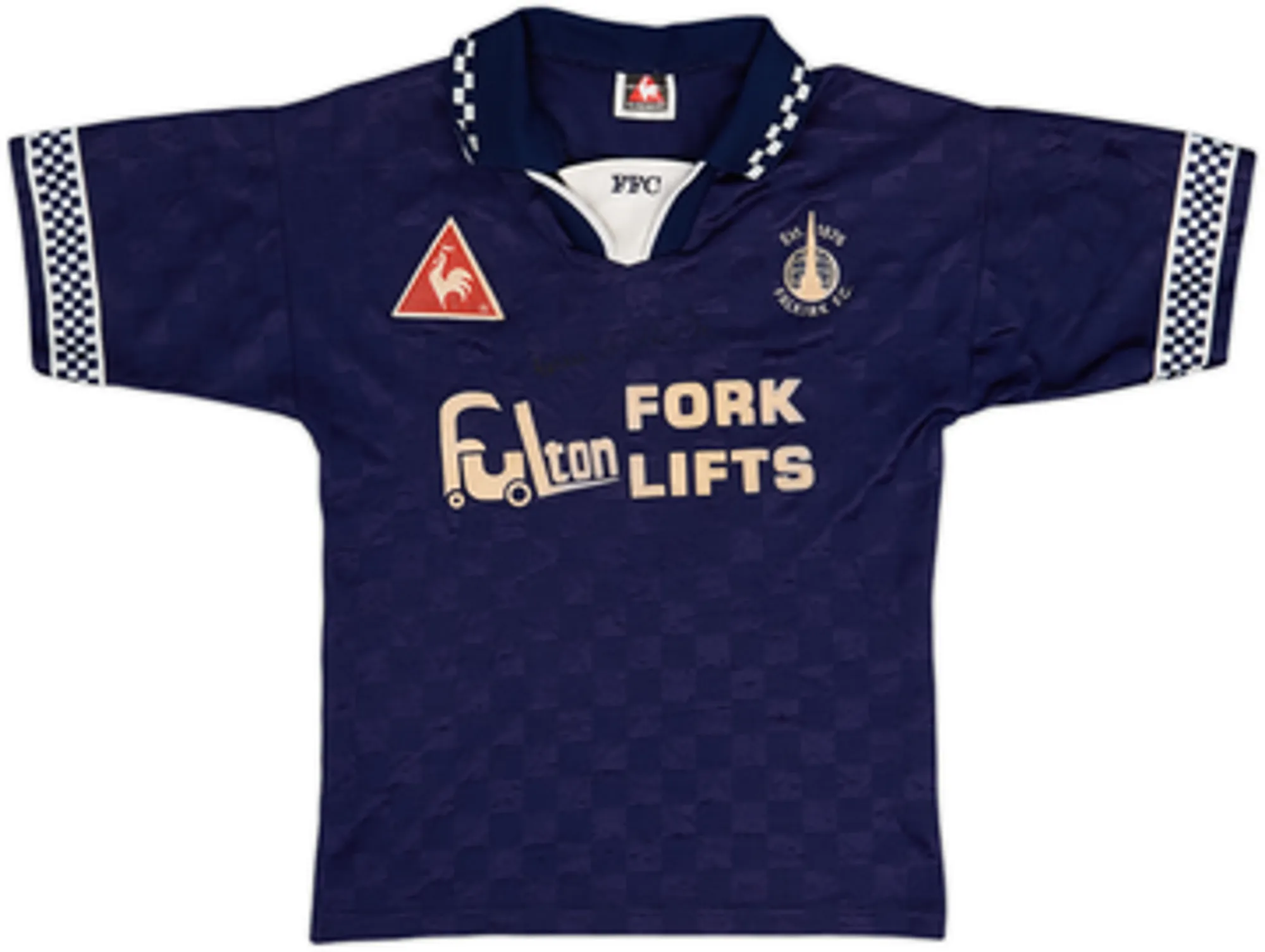 1997-98 Falkirk Home Shirt McAllister #7 - 5/10 - (M.Boys)