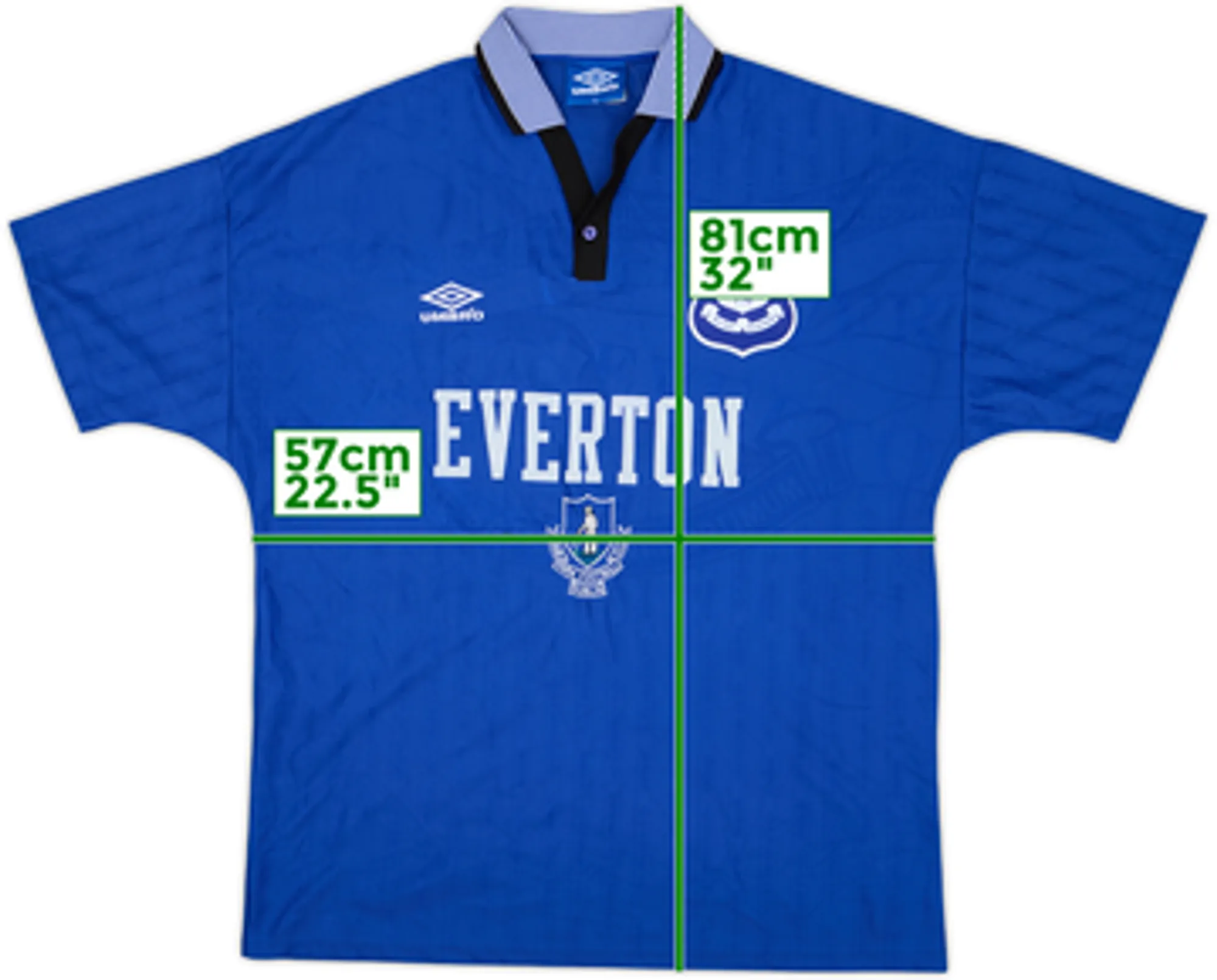 1995-97 Home Farm Everton Home Shirt - 8/10 - (XL)