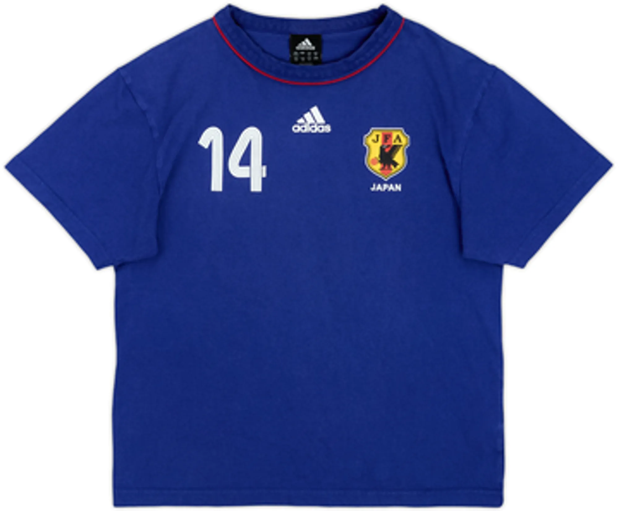 2006 Japan adidas 'Signed' Cotton Tee Alex #14 - 8/10 - (S)