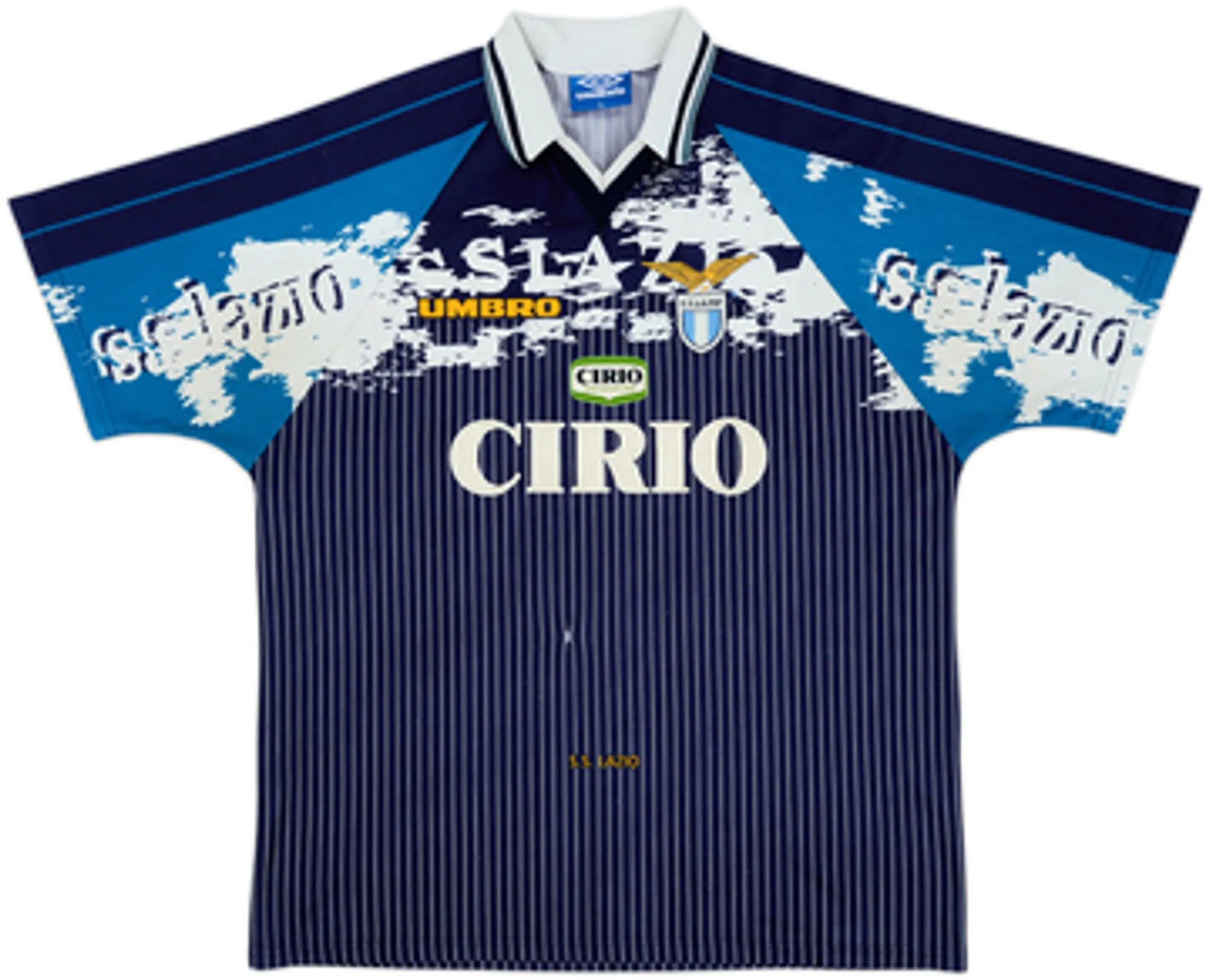 1996-98 Lazio Away Shirt Nesta #13 - 5/10 - (XL)
