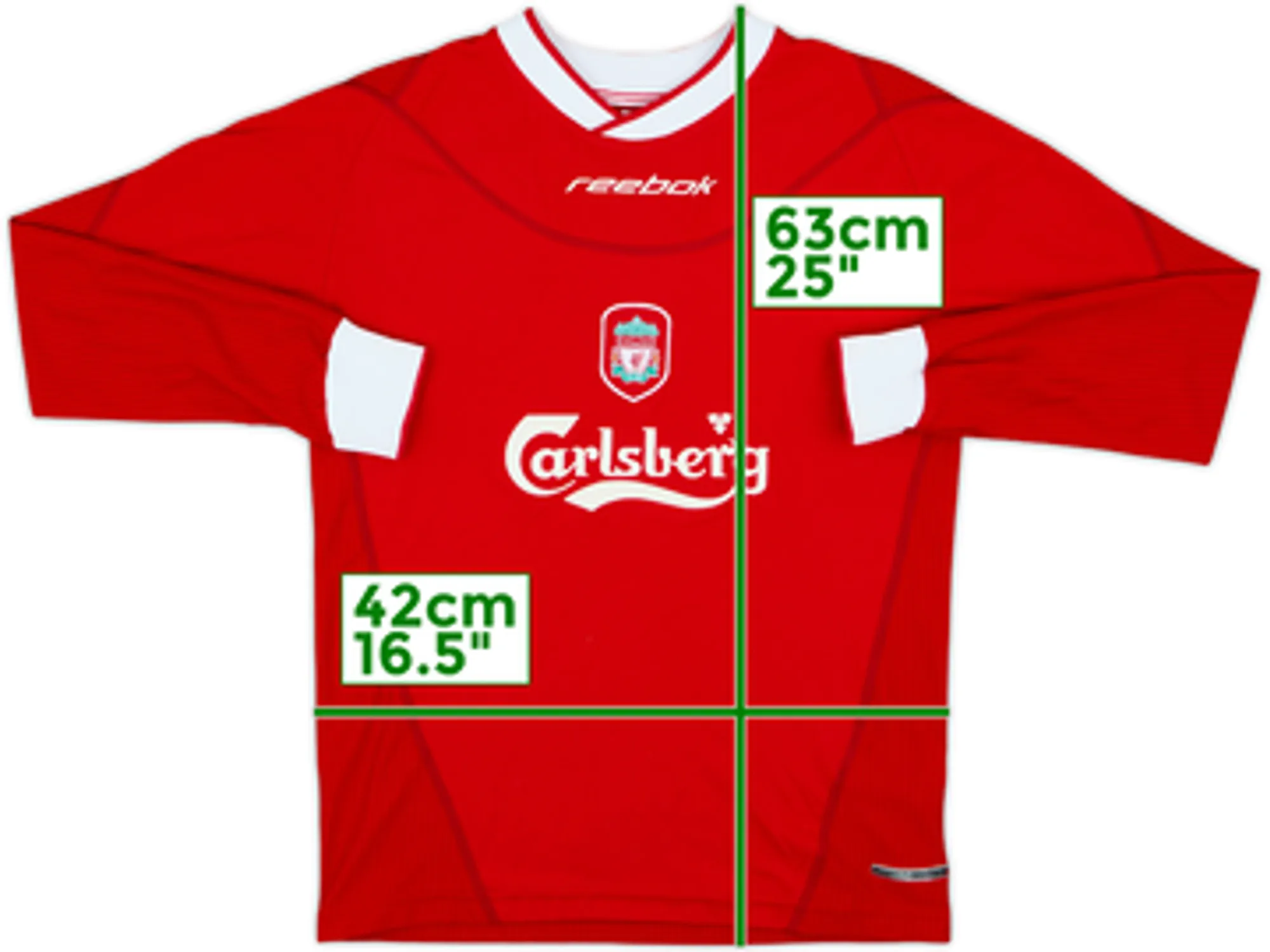 2002-04 Liverpool Home L/S Shirt - 9/10 - (L.Boys)