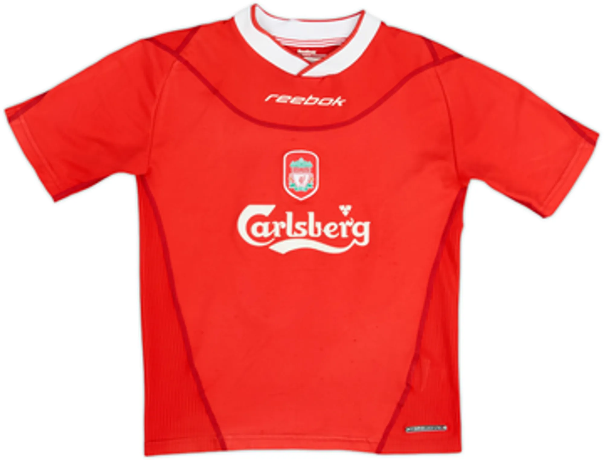 2002-04 Liverpool Home Shirt Riise #18 - 6/10 - (L.Boys)