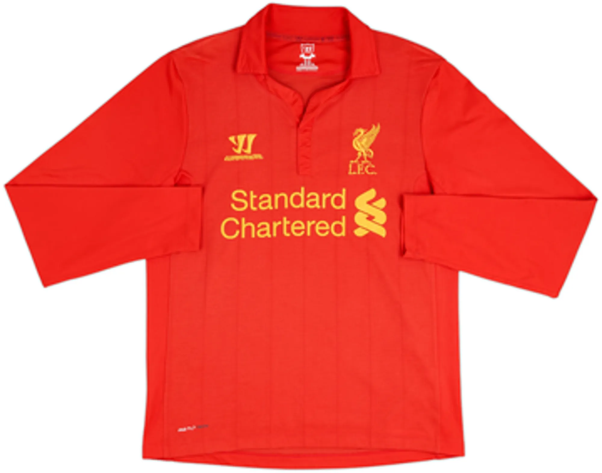 2012-13 Liverpool Home L/S Shirt Suarez #7 - 8/10 - (S)
