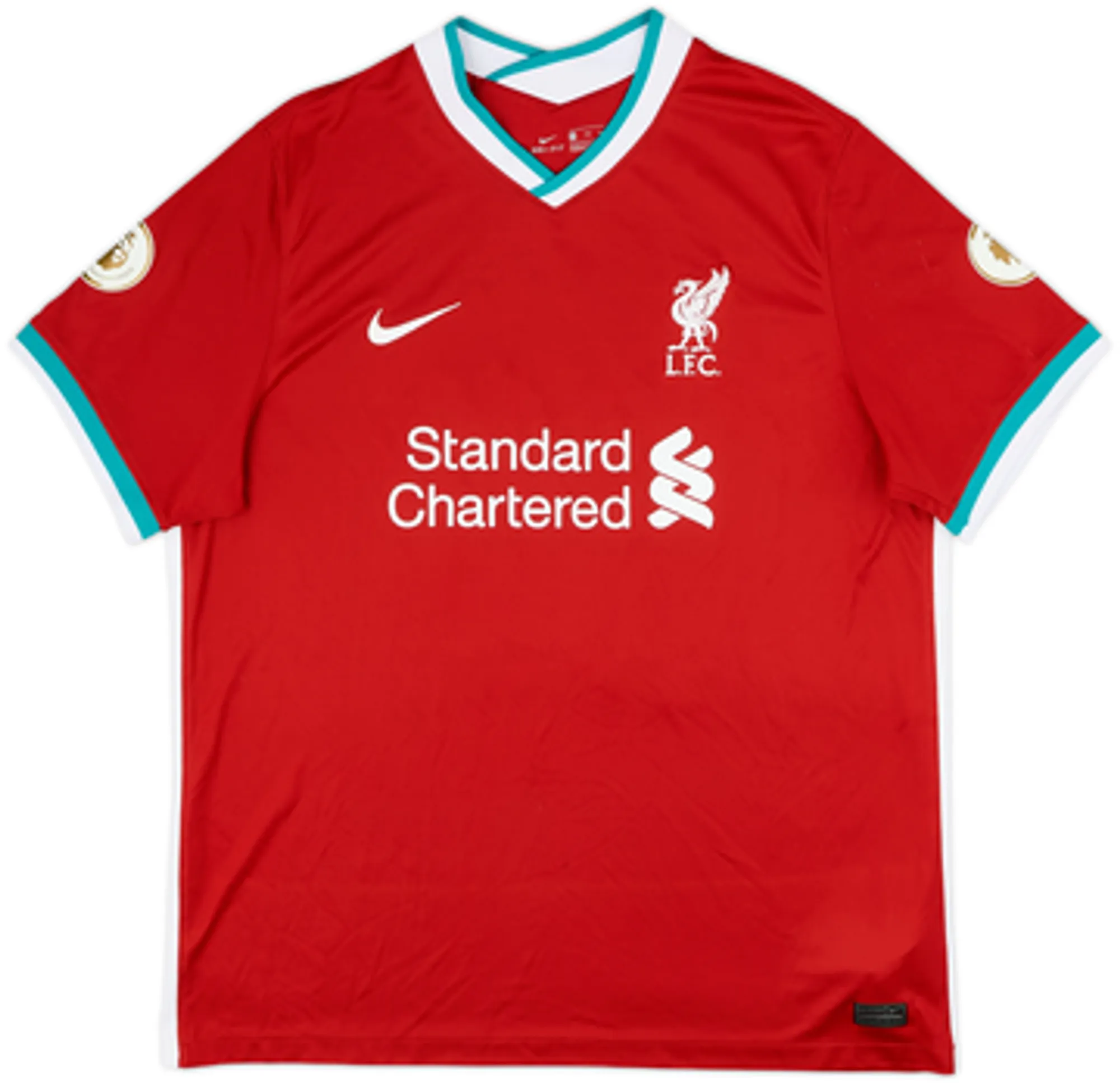2020-21 Liverpool Home Shirt YNWA #96 - 9/10 - (XXL)