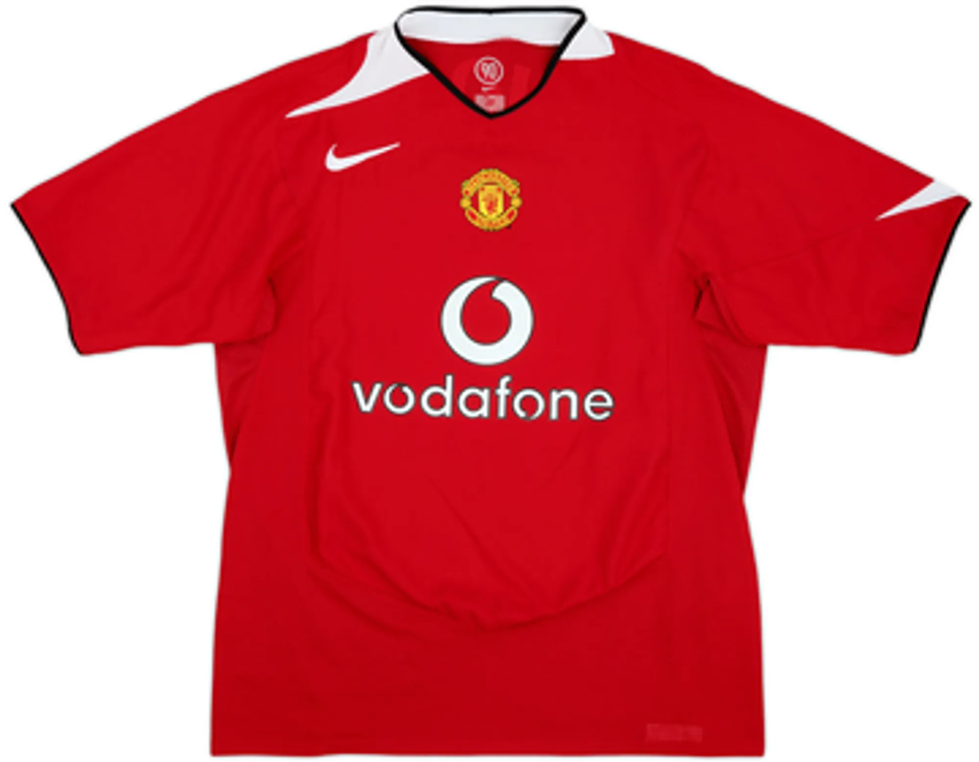 2004-06 Manchester United Home Shirt Scholes #18 - 9/10 - (L)