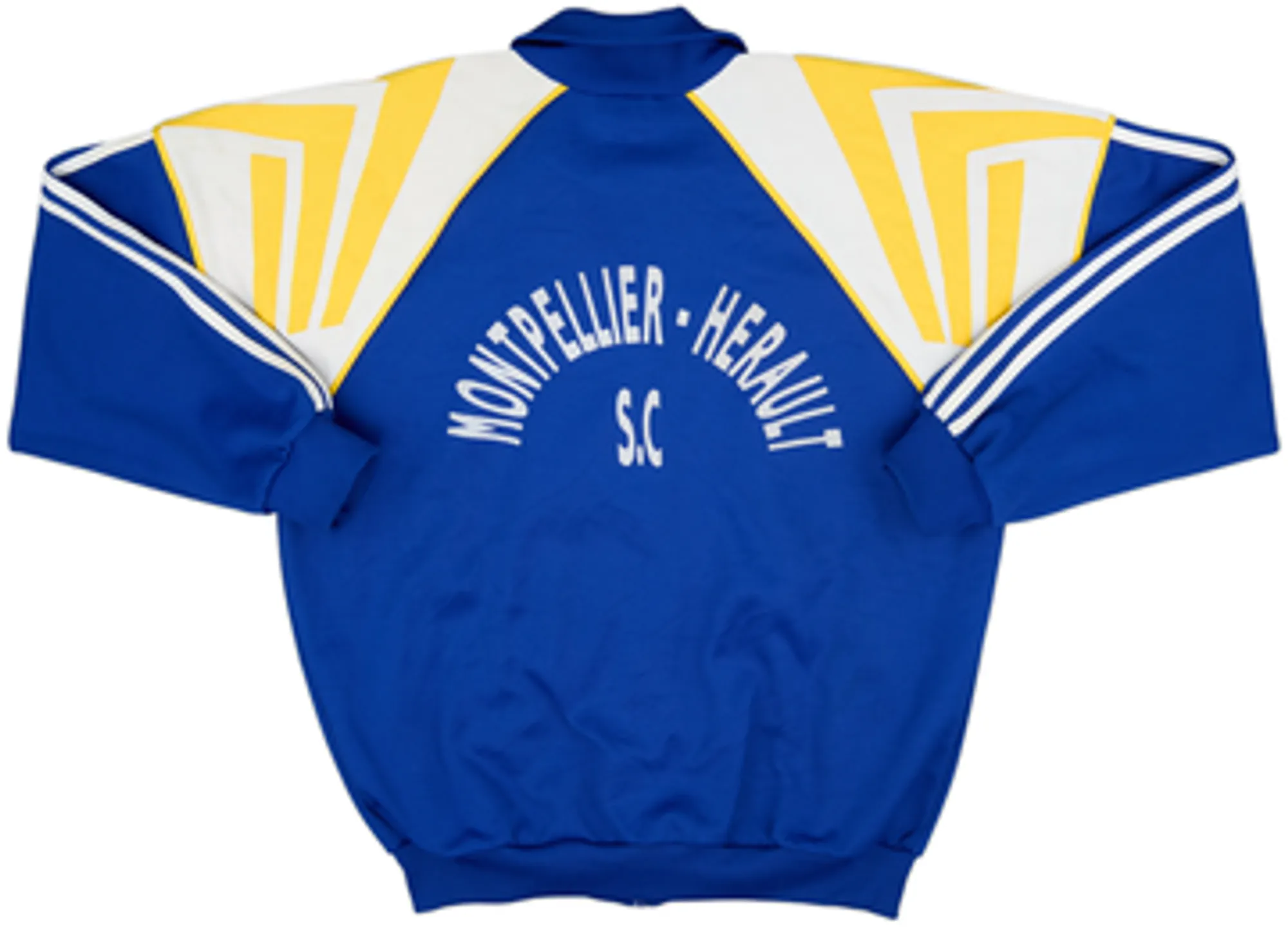 1990-91 Montpellier adidas Track Jacket - 6/10 - (M)