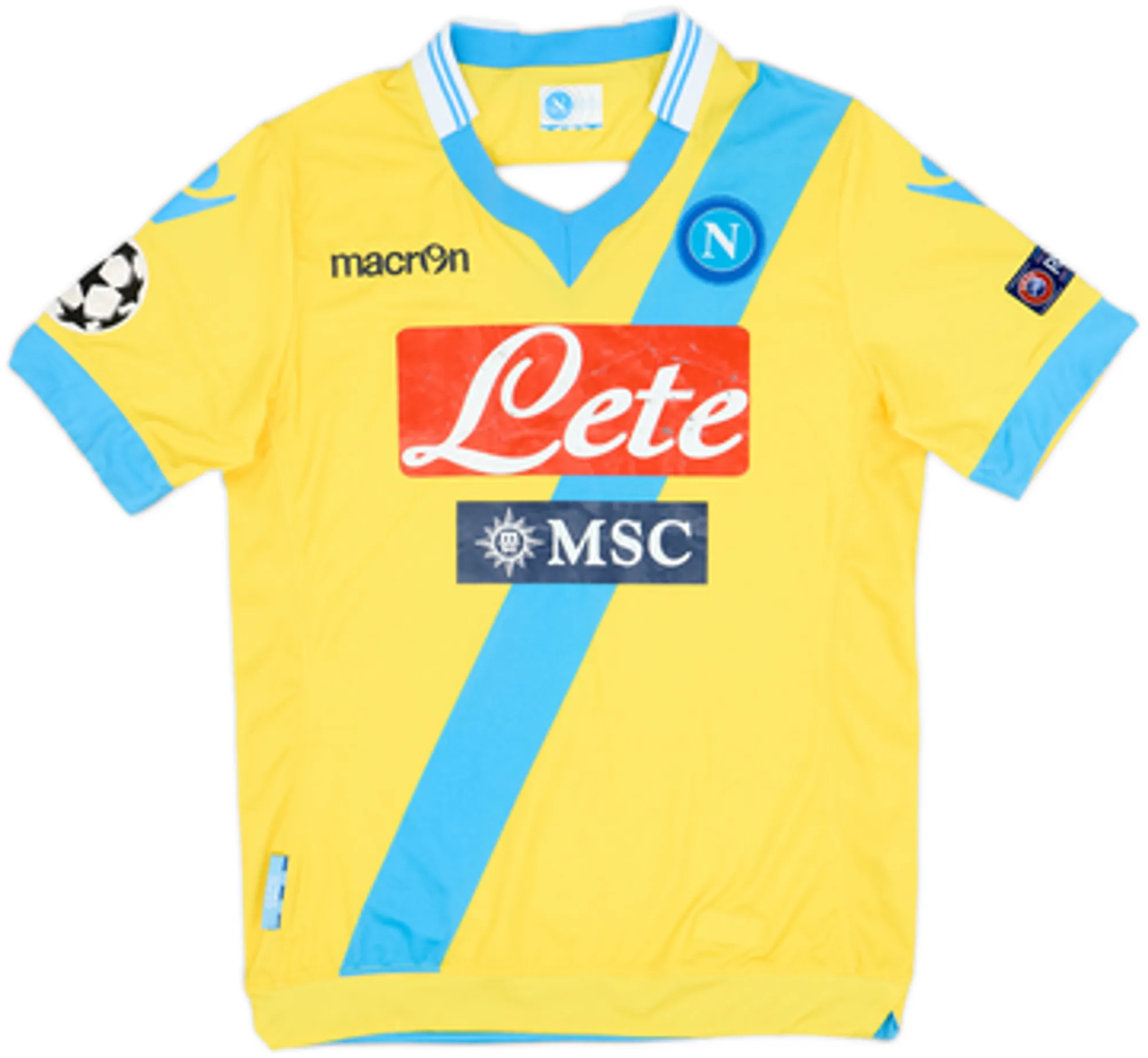 2013-14 Napoli Third Shirt Higuain #9 - 5/10 - (M)