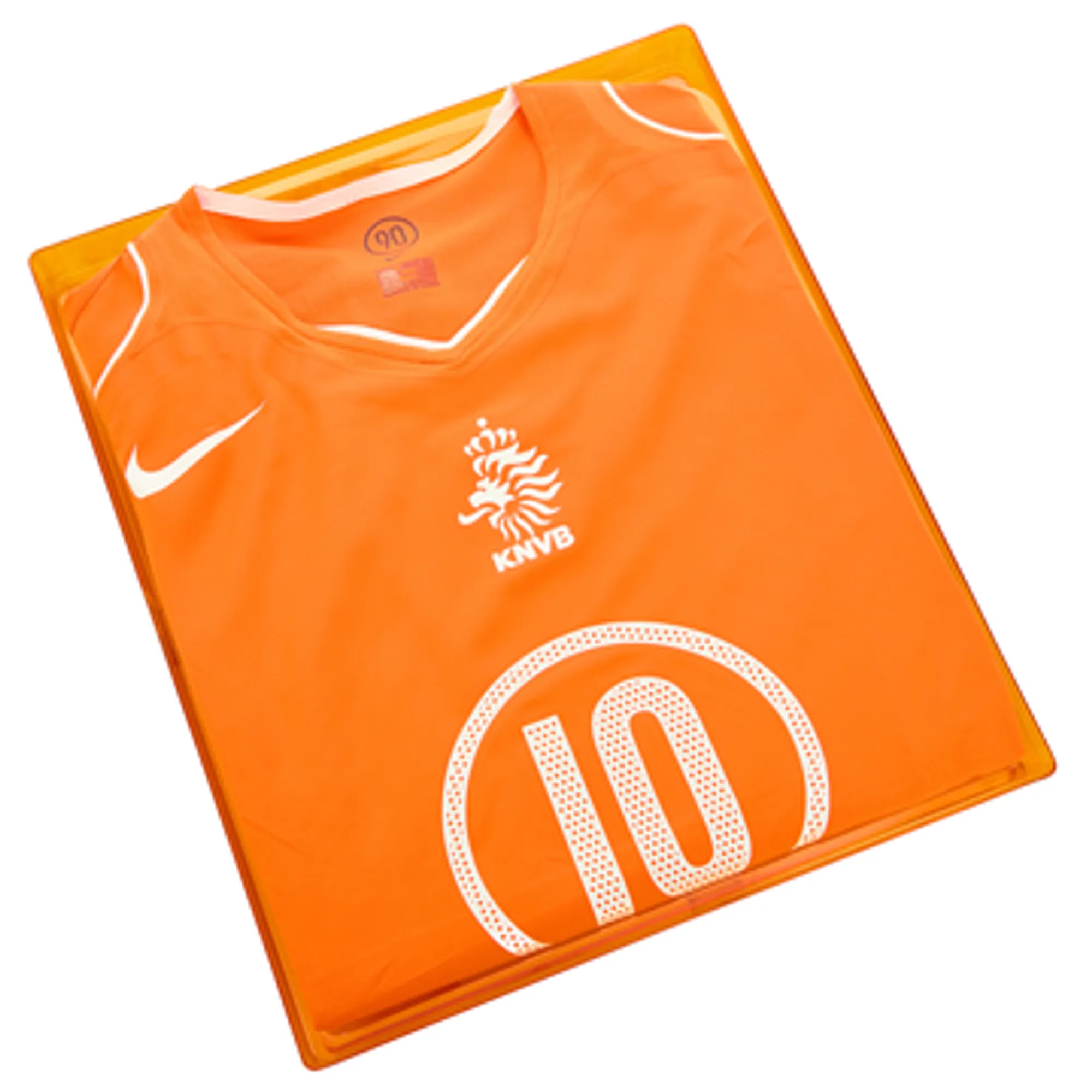 2004-06 Netherlands Limited Edition Player Issue Home Shirt 2777/5000 v. Nistelrooy #10 (L)