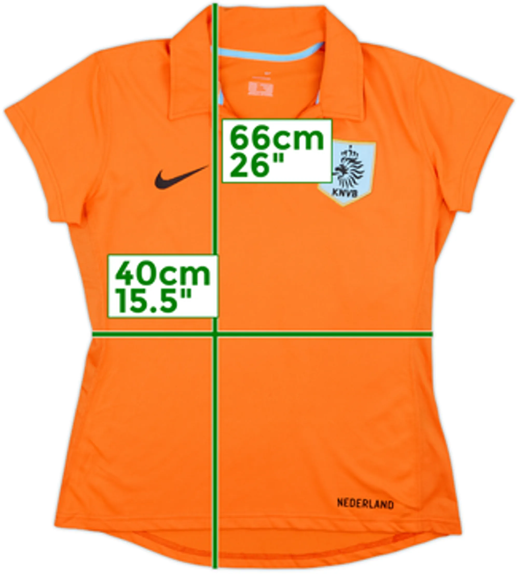 2006-08 Netherlands Home Shirt - 8/10 - (Women's M)