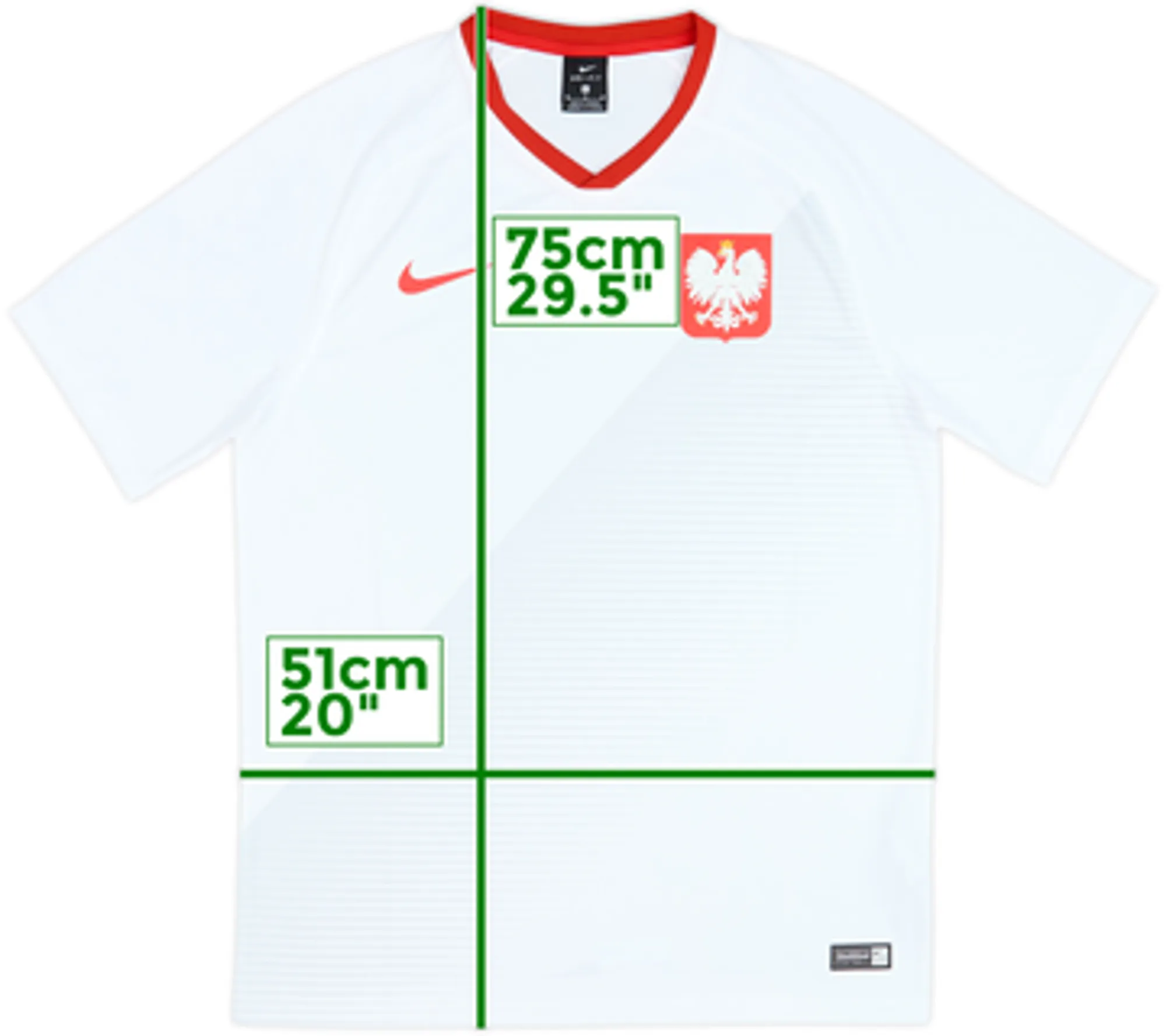 2018-19 Poland Basic Home Shirt - 9/10 - (M)
