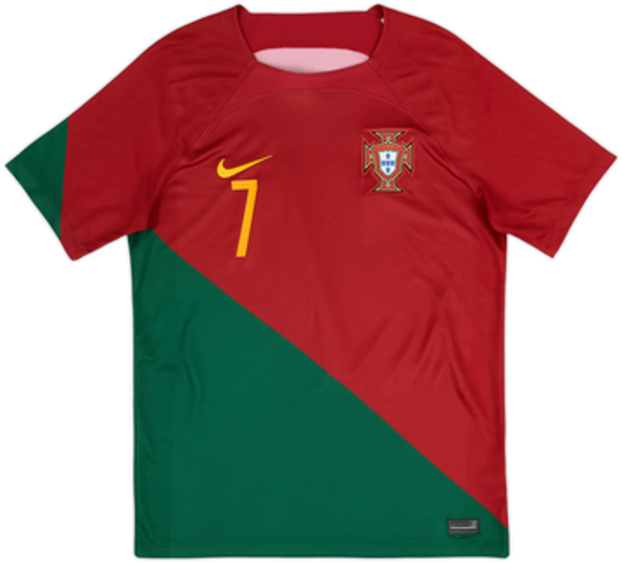 2022-23 Portugal Home Shirt Ronaldo #7 - 8/10 - (S)