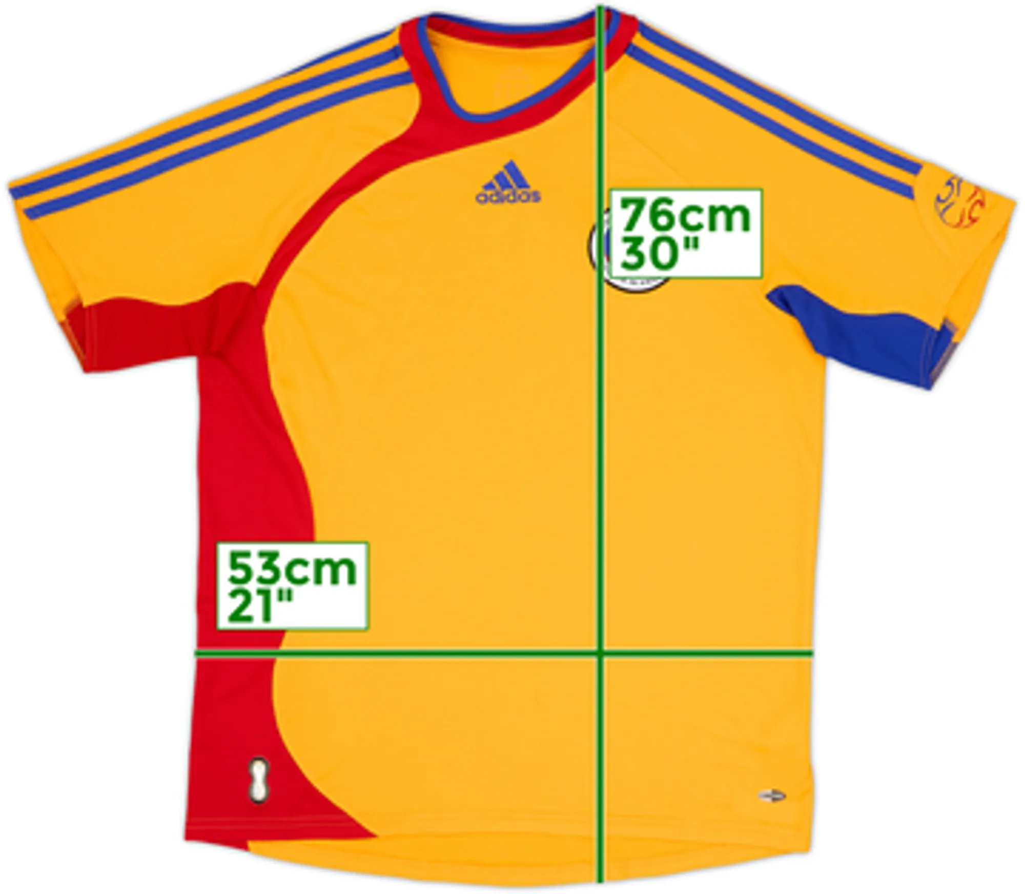 2006-08 Romania Home Shirt - 8/10 - (M)