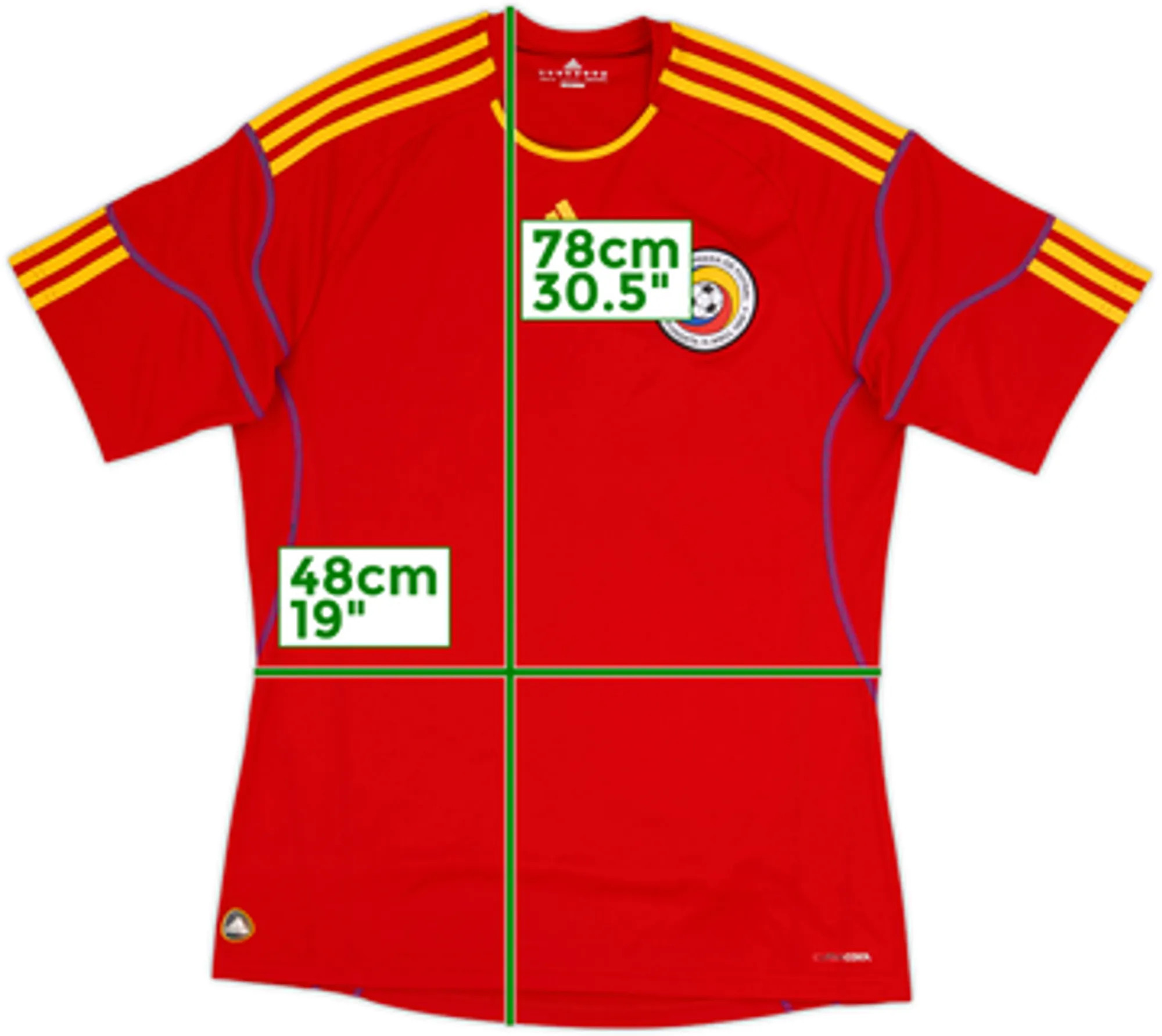 2010-11 Romania Away Shirt - 7/10 - (M)