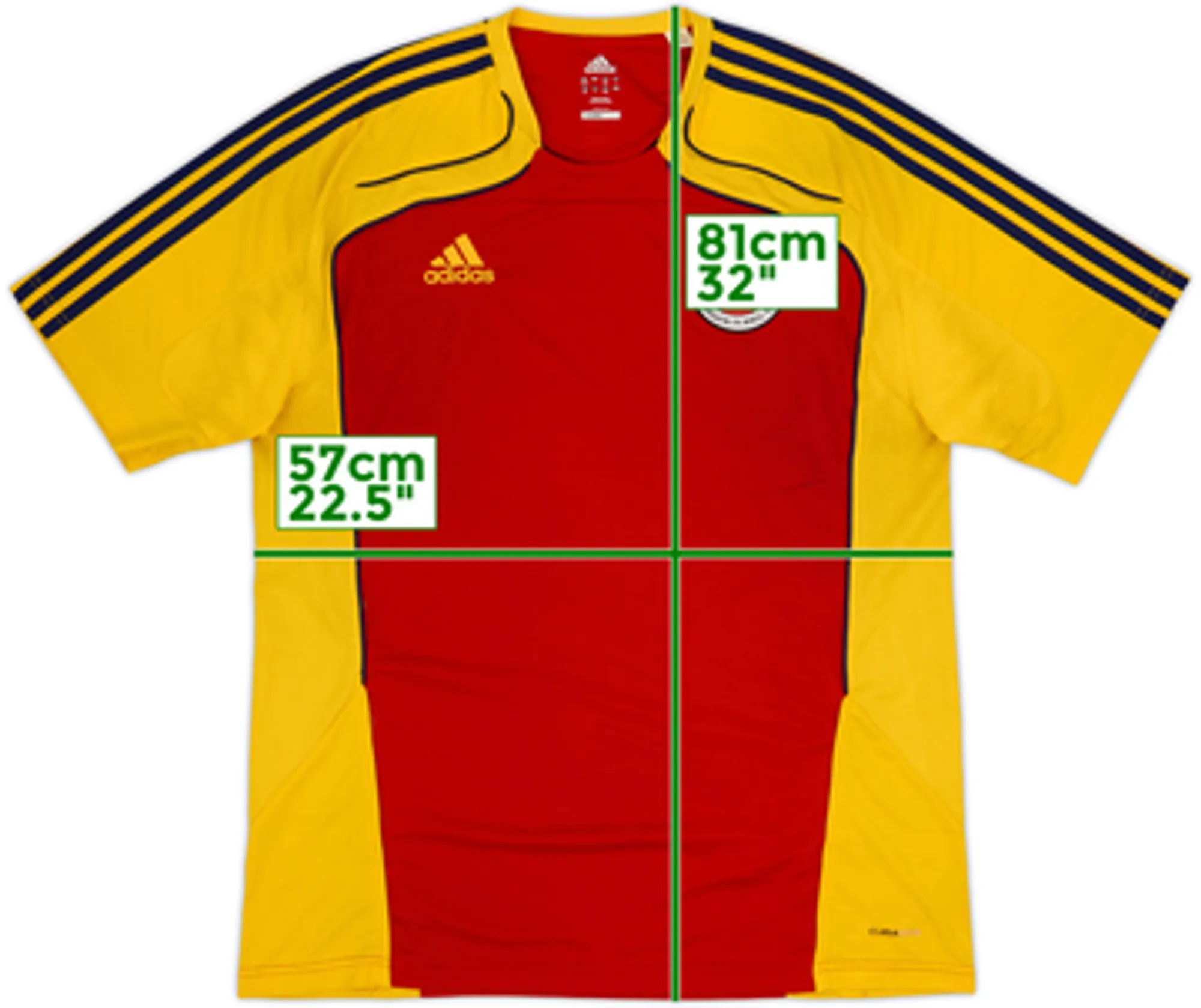 2010-12 Romania adidas Training Shirt - 6/10 - (XL)