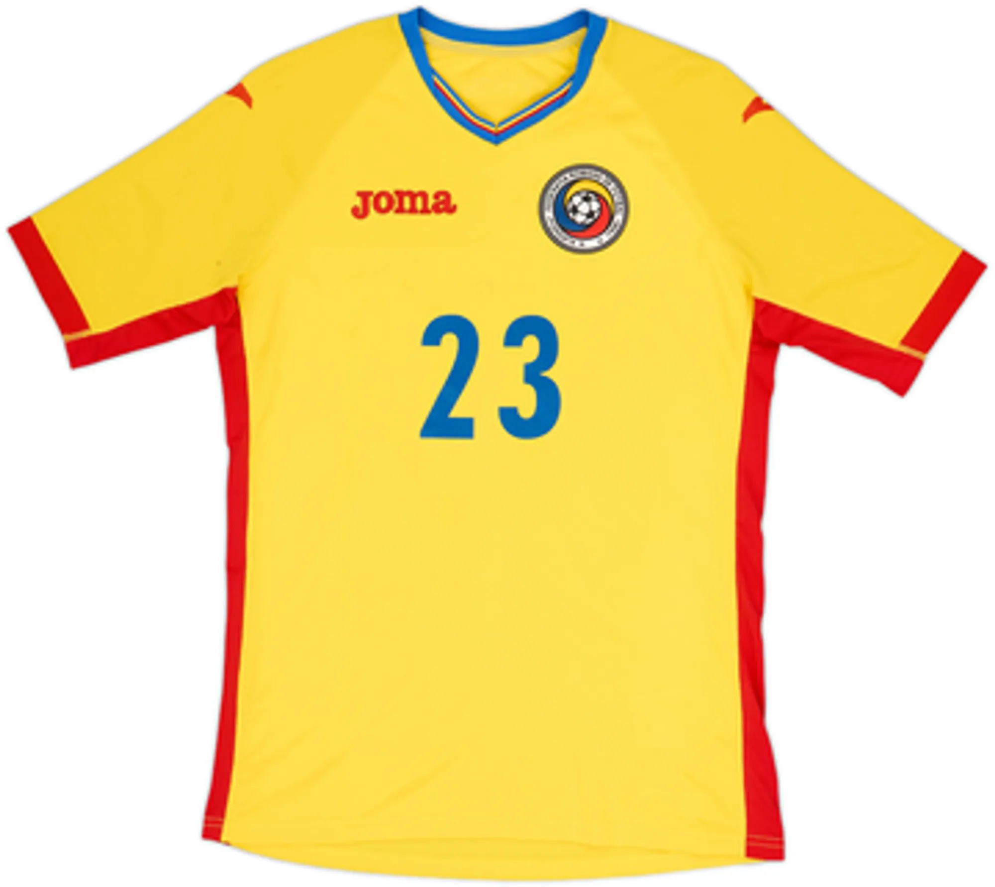 2016-17 Romania Home Shirt Stanciu #23 - 8/10 - (M)