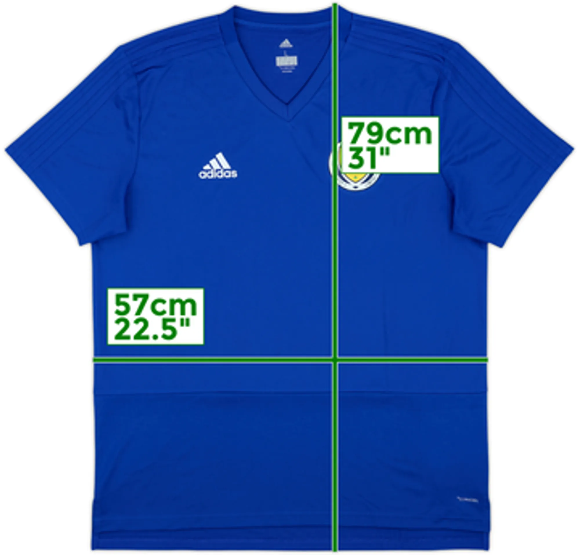 2018-19 Scotland adidas Training Shirt - 9/10 - (L)