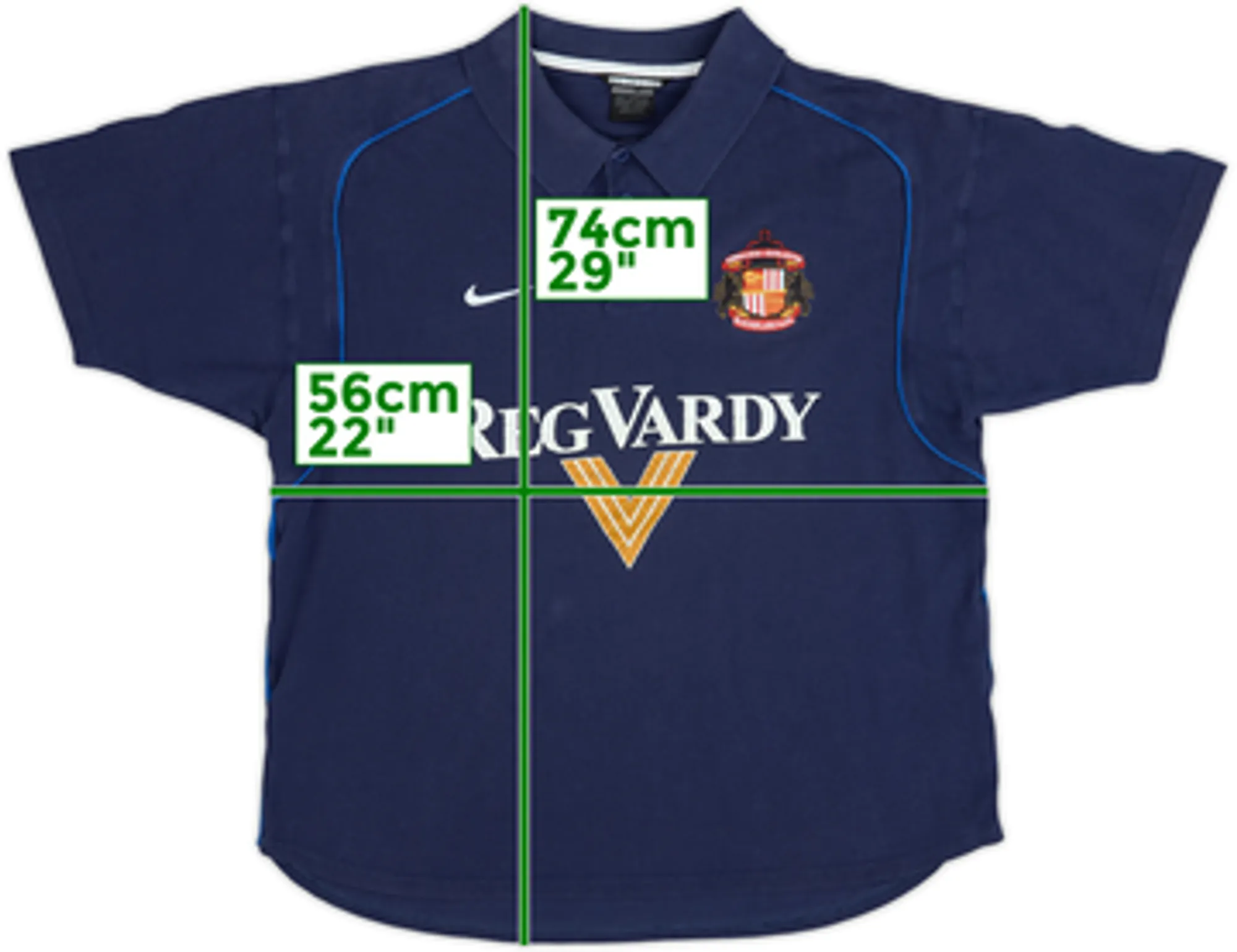 2002-03 Sunderland Nike Player Issue Polo Shirt - 6/10 - (L)