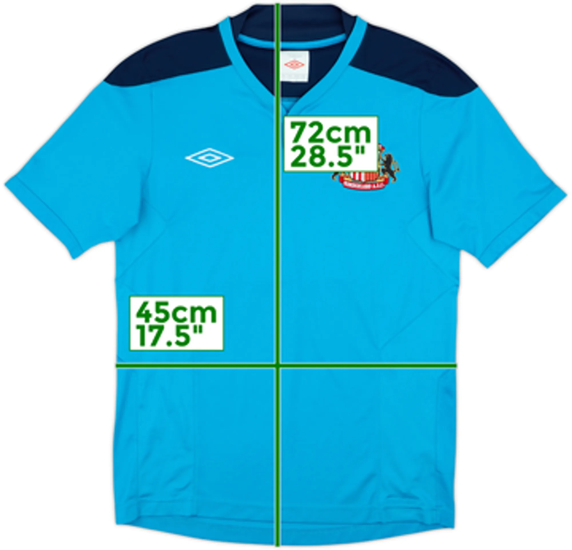 2010-11 Sunderland Umbro Training Shirt - 8/10 - (S)