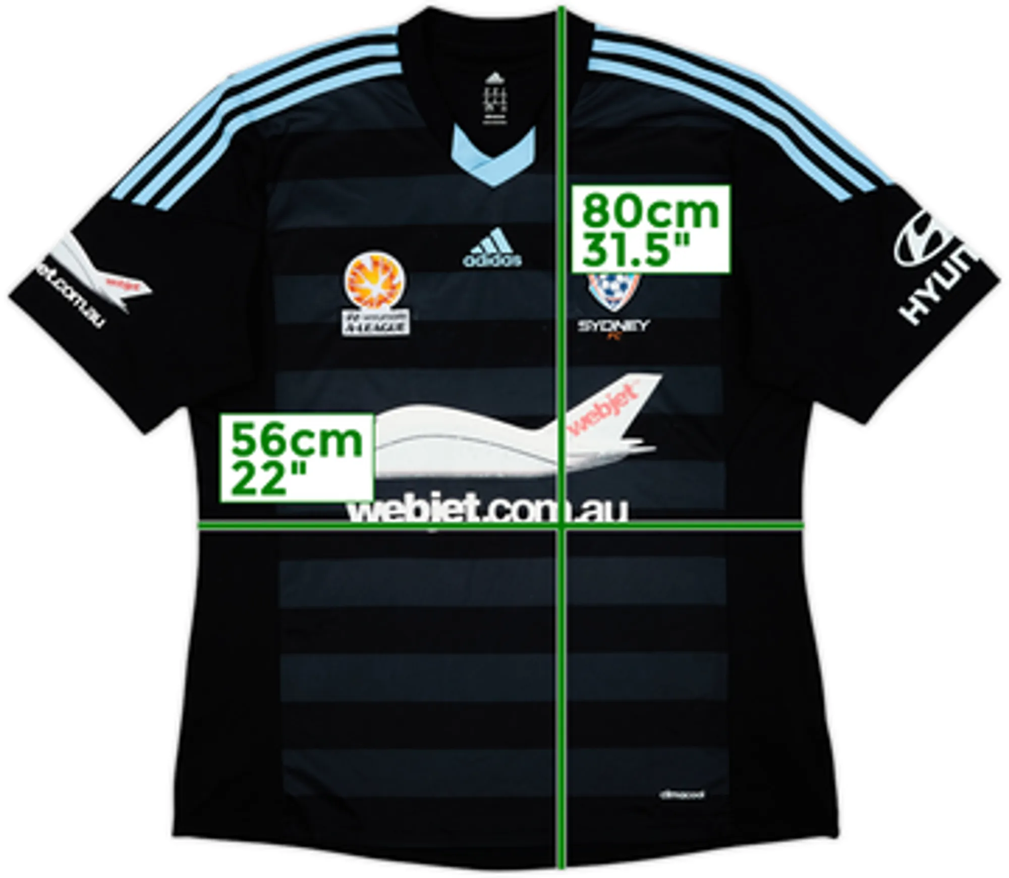 2013-14 Sydney FC Away Shirt - 5/10 - (XL)