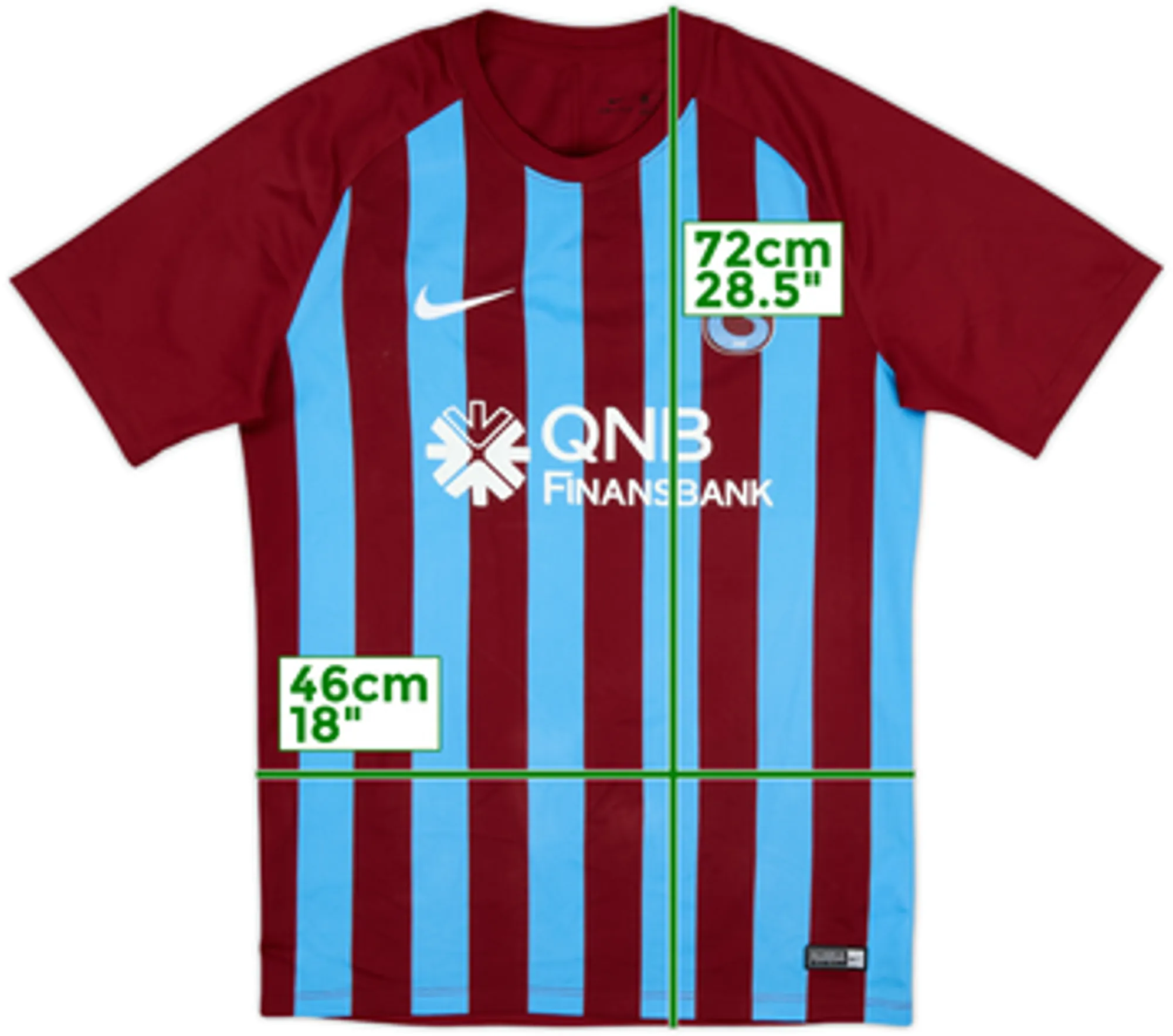 2017-18 Trabzonspor Home Shirt - 6/10 - (M)