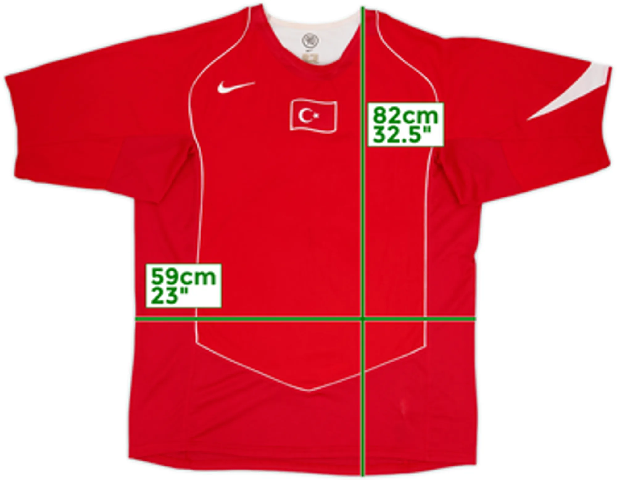 2004-06 Turkey Home Shirt - 9/10 - (XL)