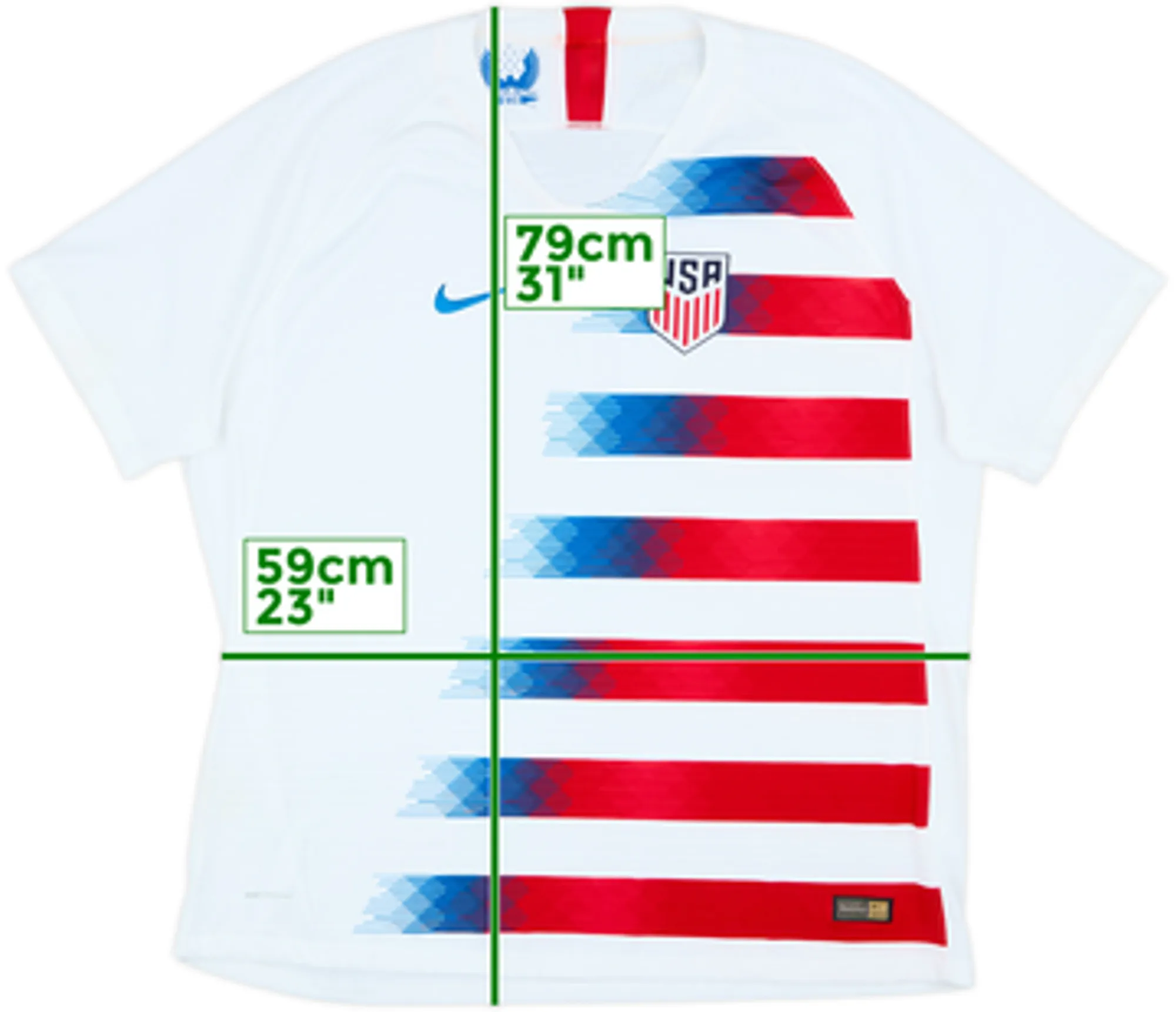 2018-20 USA Authentic Vaporknit Home Shirt - 8/10 - (XXL)
