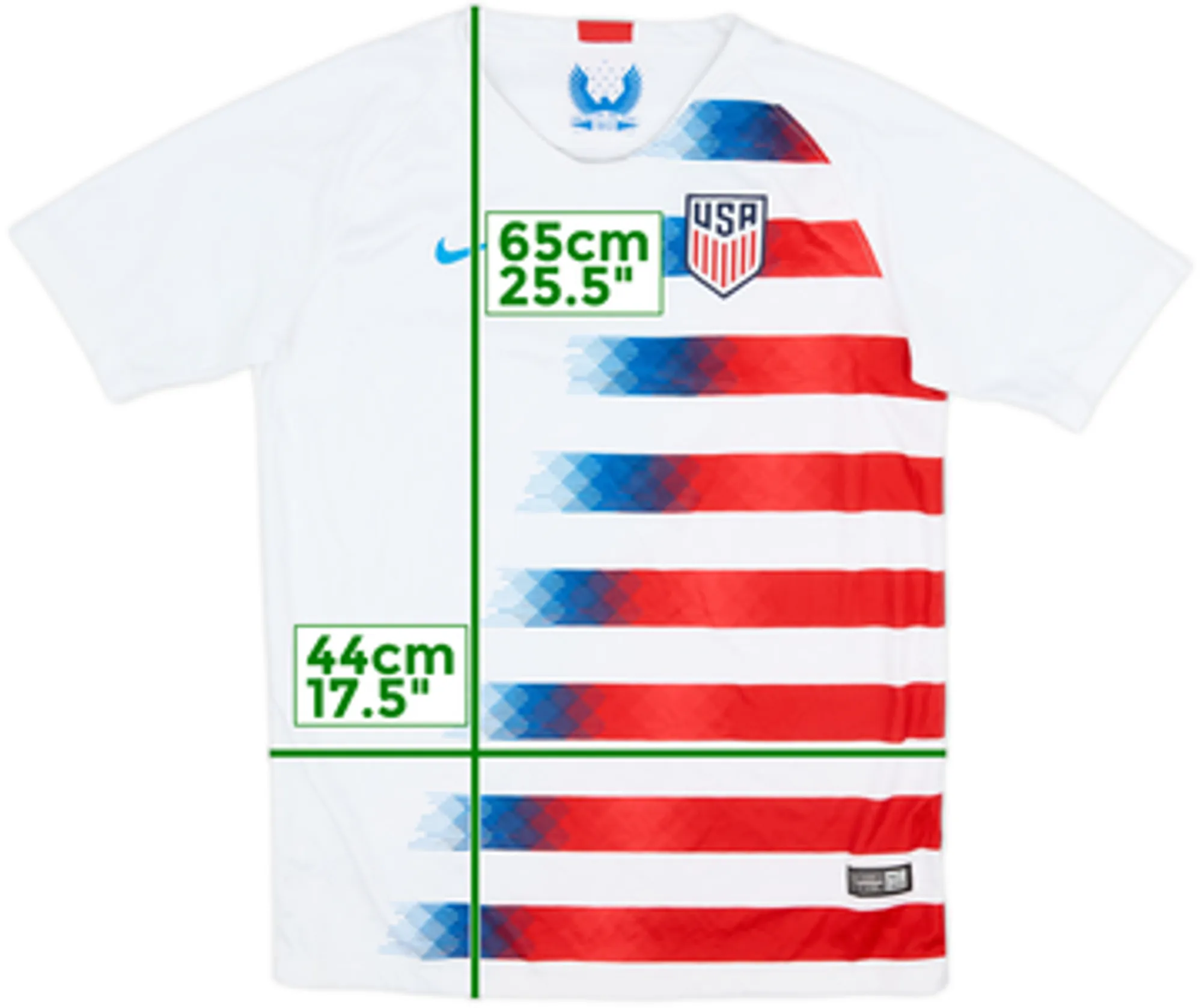 2018-20 USA Home Shirt - 7/10 - (XL.Boys)