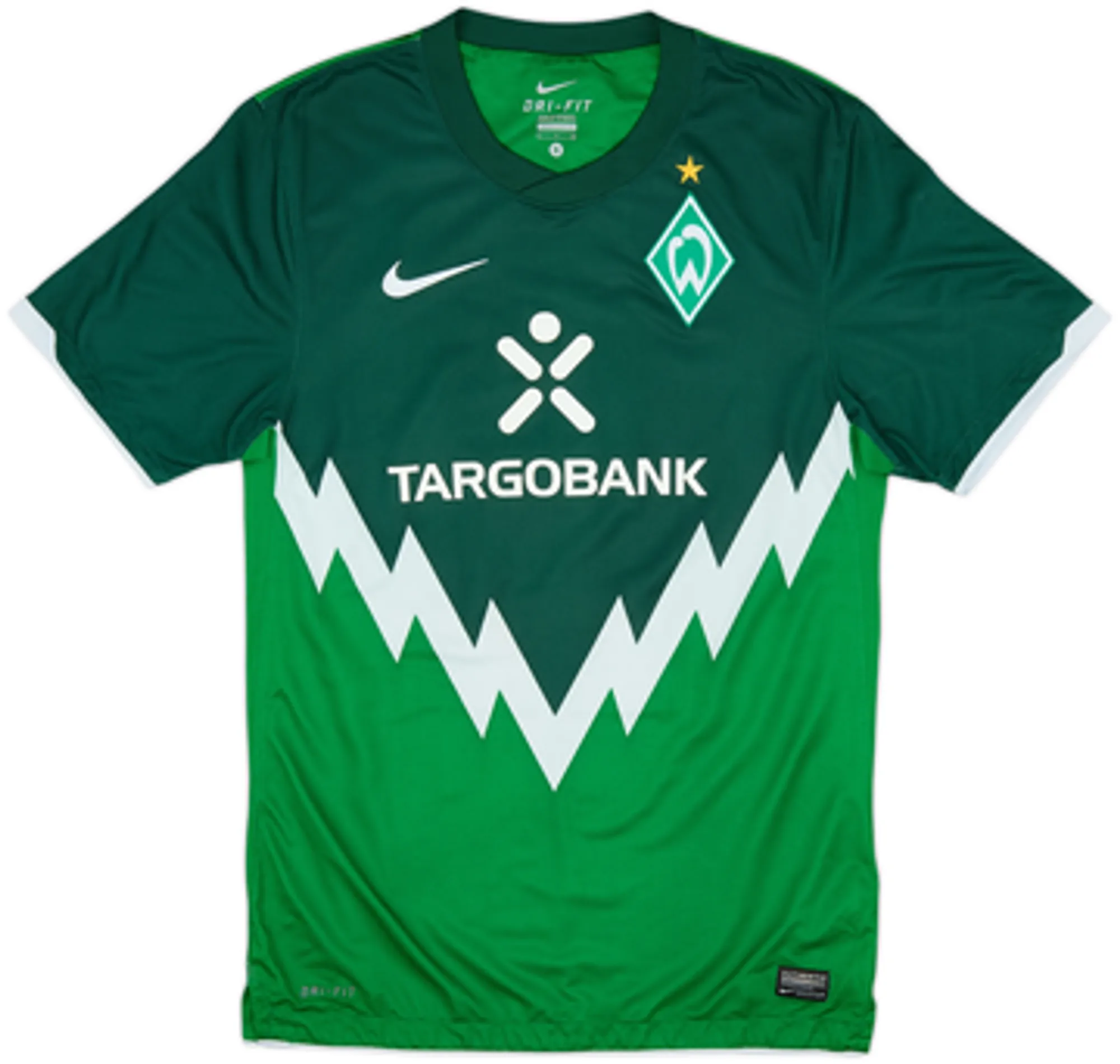 2010-11 Werder Bremen Home Shirt Wesley #5 - 6/10 - (S)
