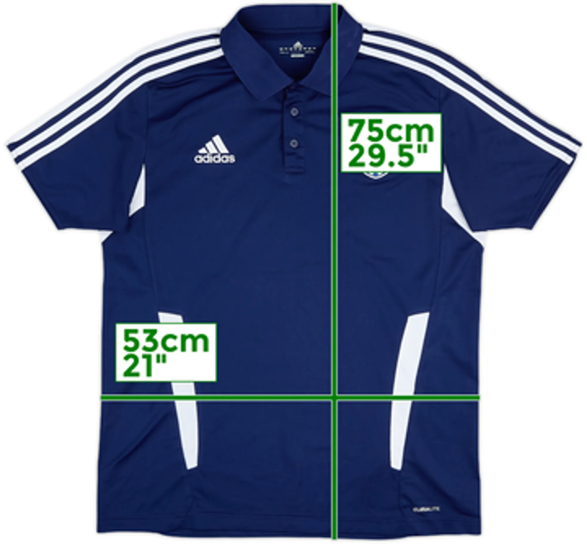 2010-11 West Brom adidas Polo Shirt - 8/10 - (L)