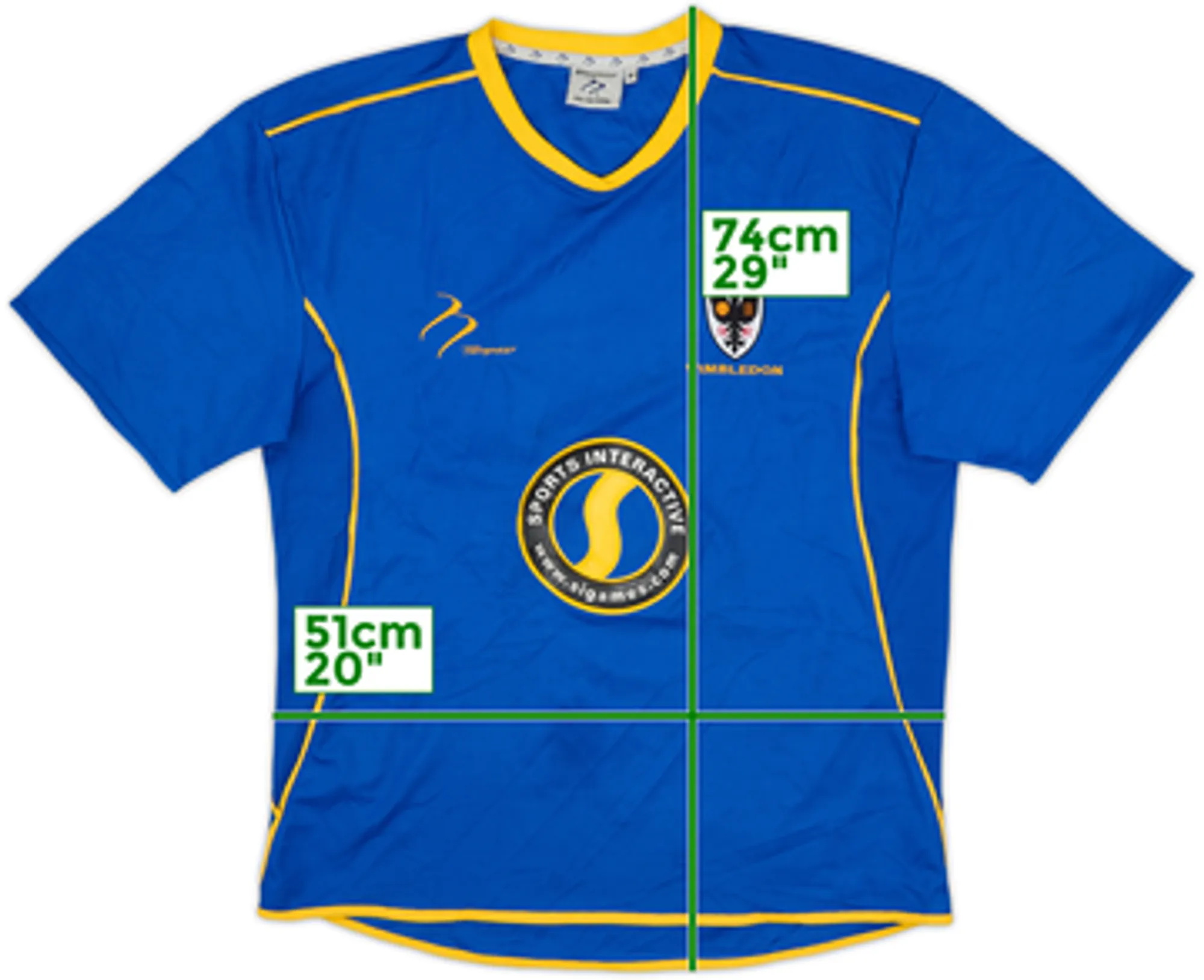 2002-03 Wimbledon Home Shirt - 6/10 - (M)