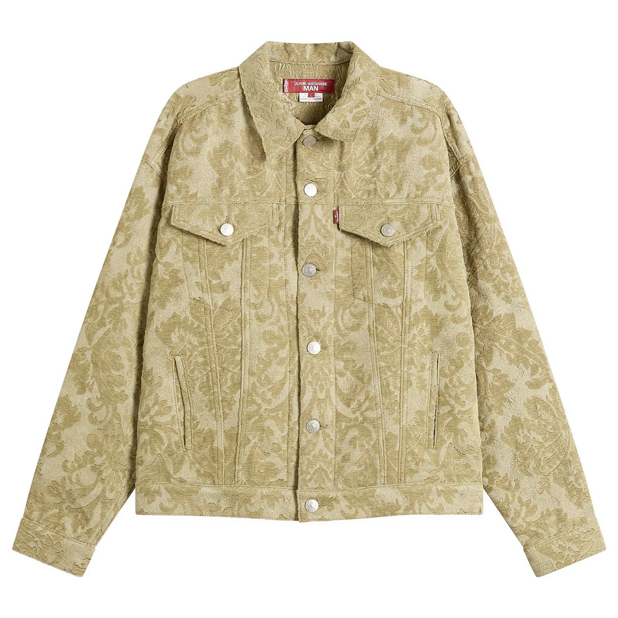 Junya Watanabe MAN Men's Levi's Name Denim Jacket Beige