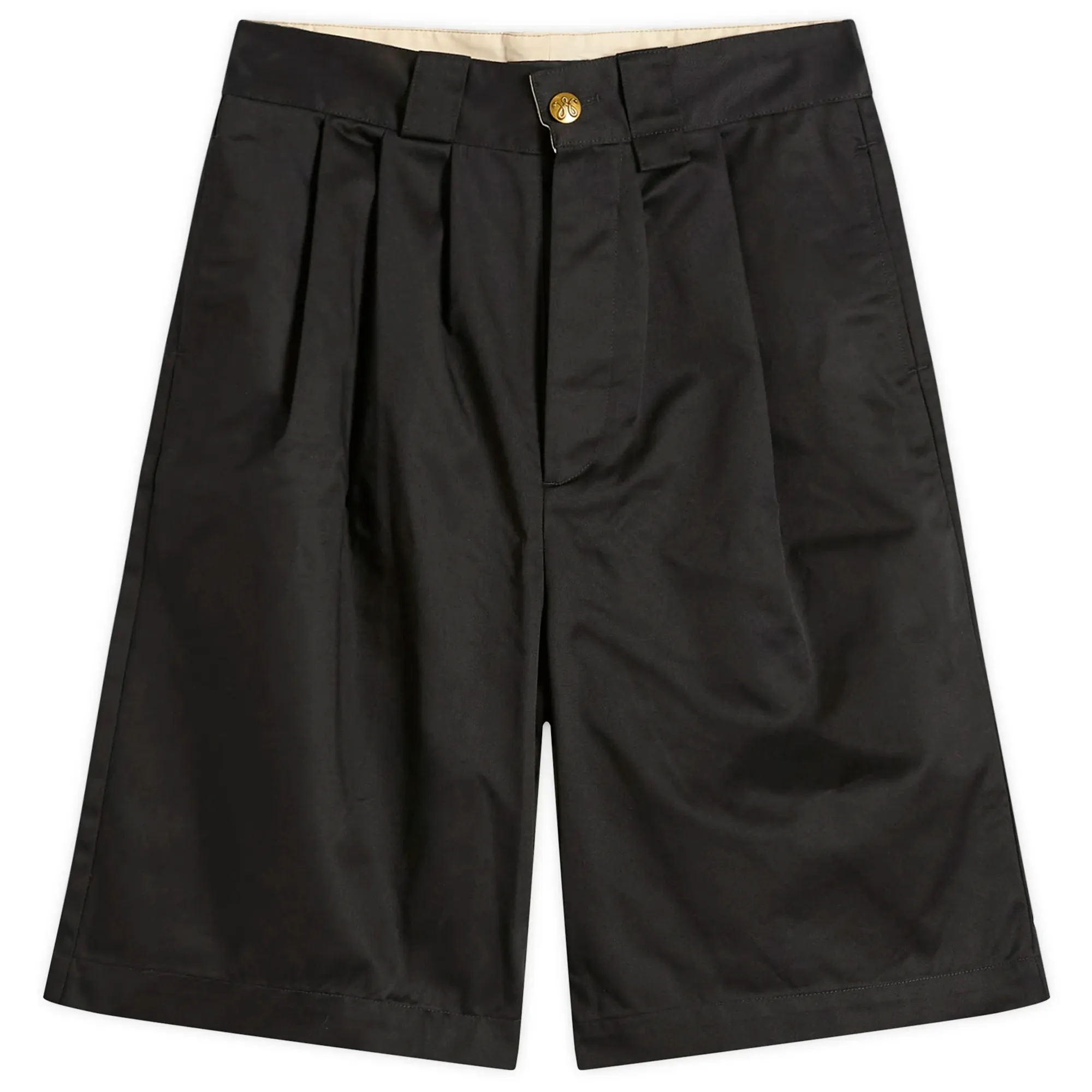 Willy Chavarria Men's Borracho Chino Short Black