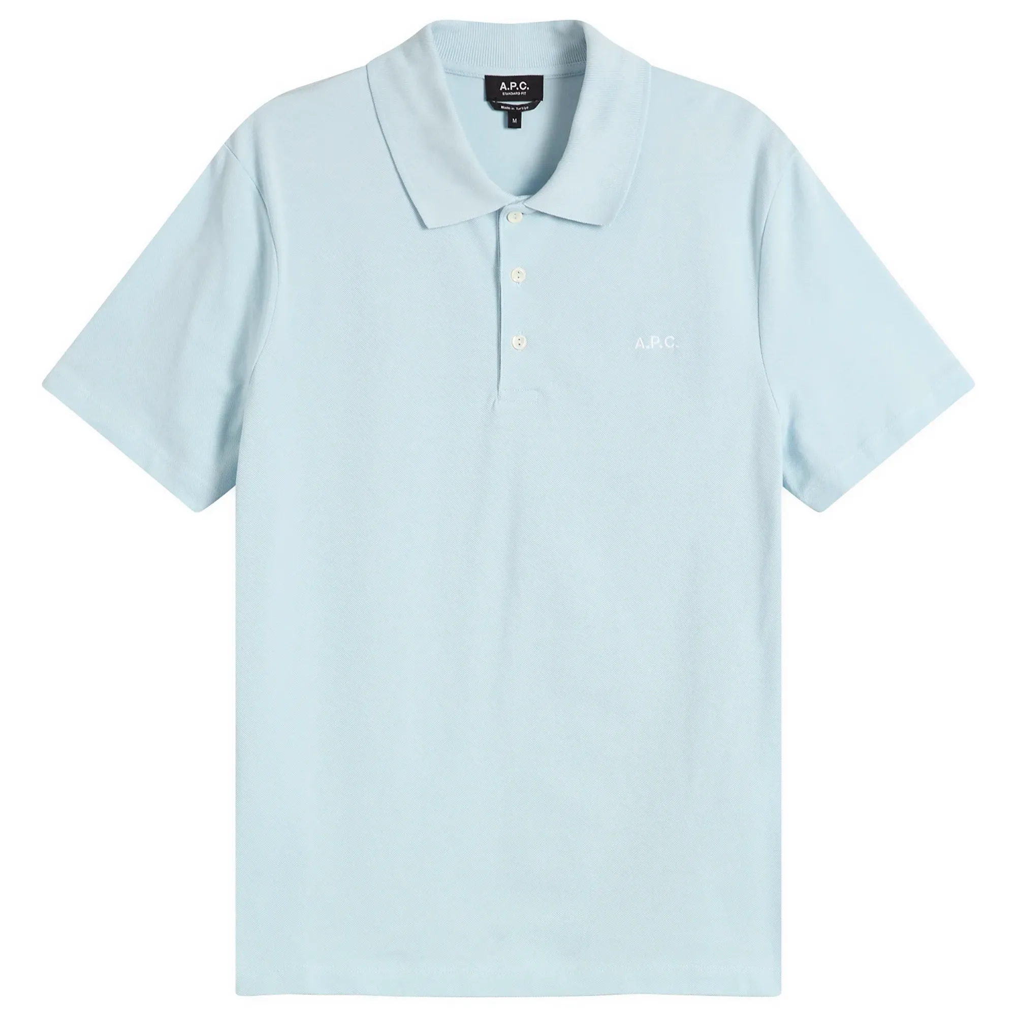 A.P.C. Men's Standard Polo Sky Blue