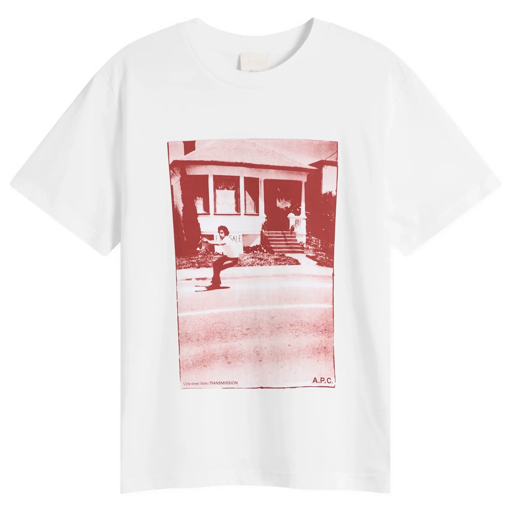 A.P.C. Men's Cali T-Shirt Brown