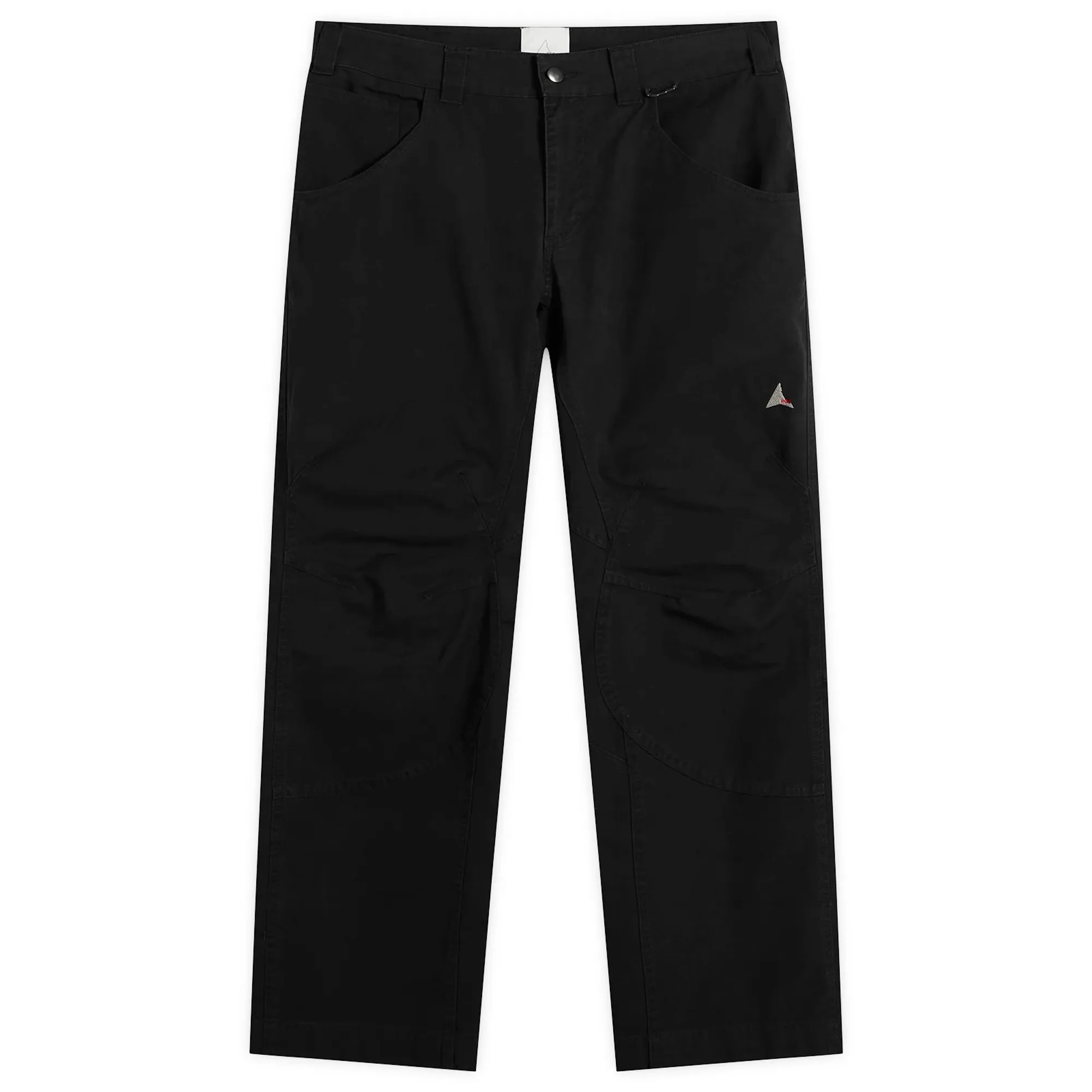 ROA Men's Crimp Shaped Cotton Trousers Anthracite