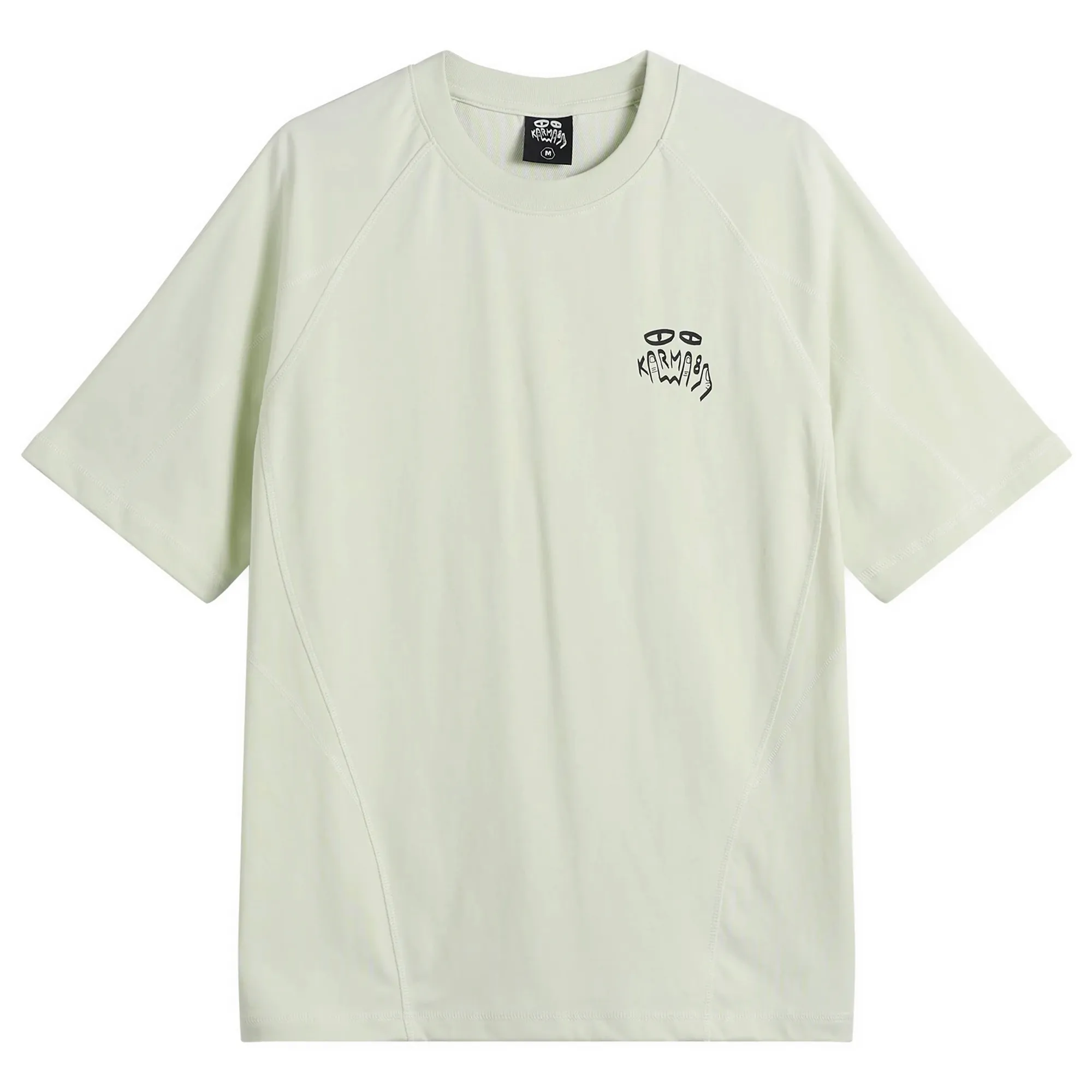 Karma8a Men's Exterior Stitch Real T-Shirt White