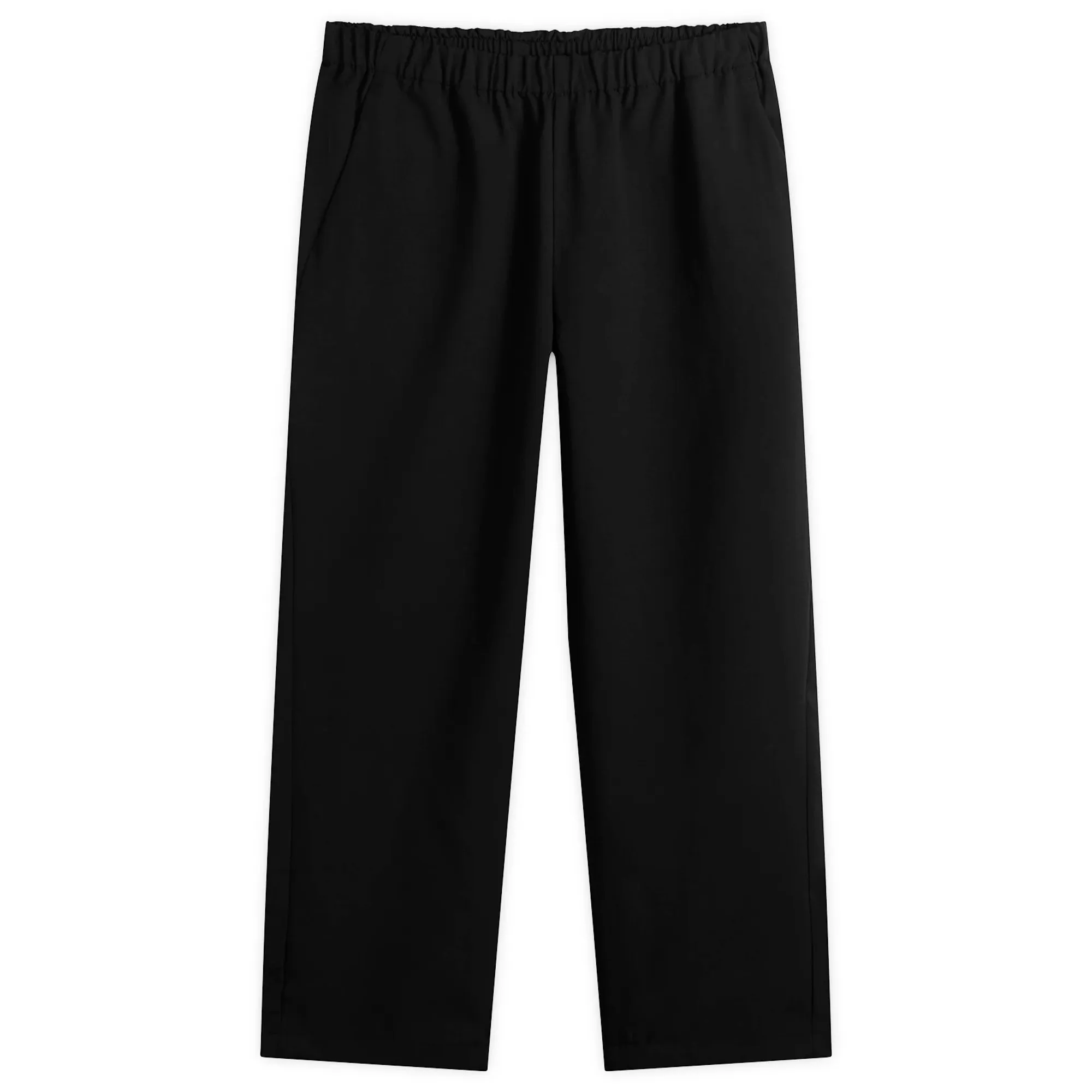 Goldwin Men's Wide Ankle Easy Trousers Black