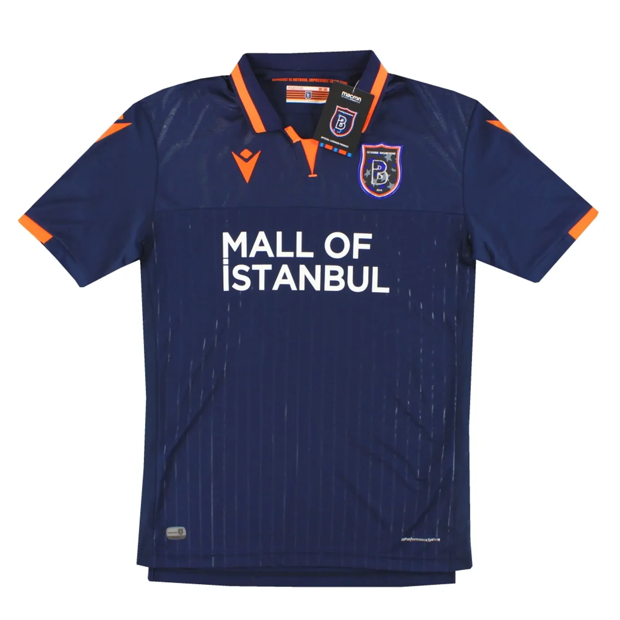 2019-20 Istanbul Basaksehir Macron Away Shirt *w/tags* M - Other Turkish Clubs / w/tags 