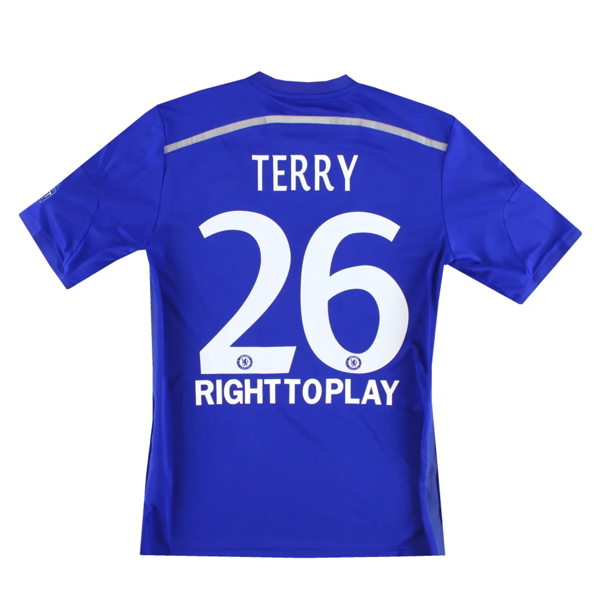 2014-15 Chelsea adidas CL Home Shirt Terry #26 M - Chelsea / Excellent 
