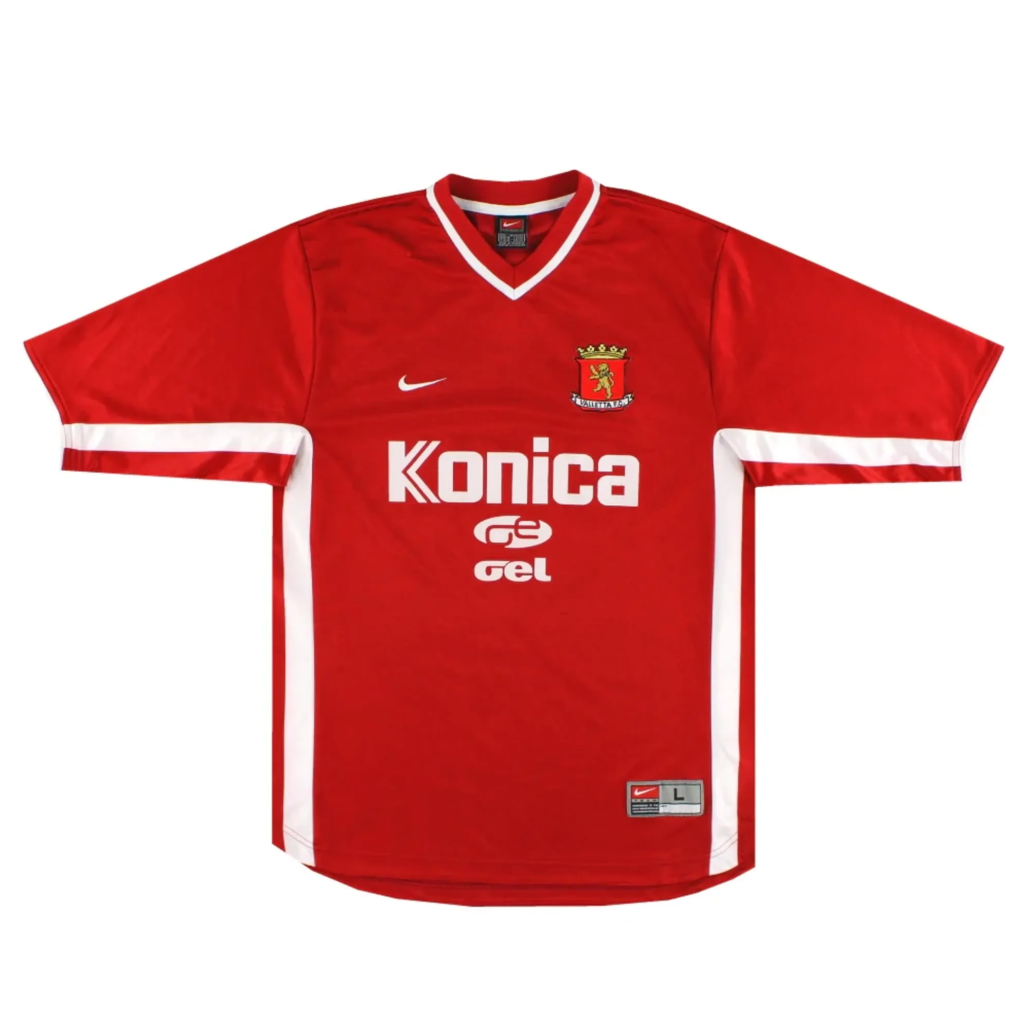 2000-01 Valletta Nike Away Shirt L - Other European Clubs / Very Good 