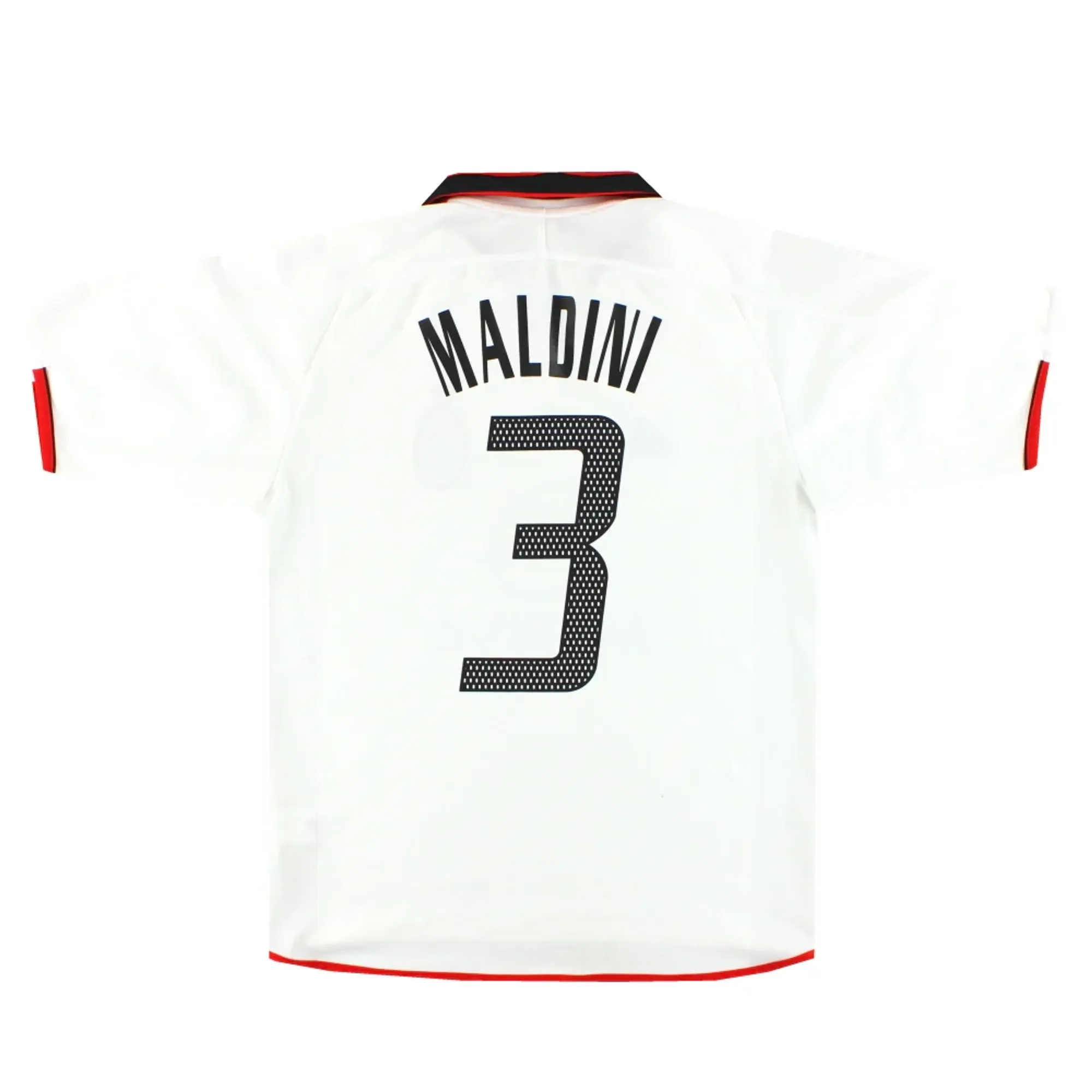 2003-04 AC Milan adidas CL Away Shirt Maldini #3 M - AC Milan / Excellent 