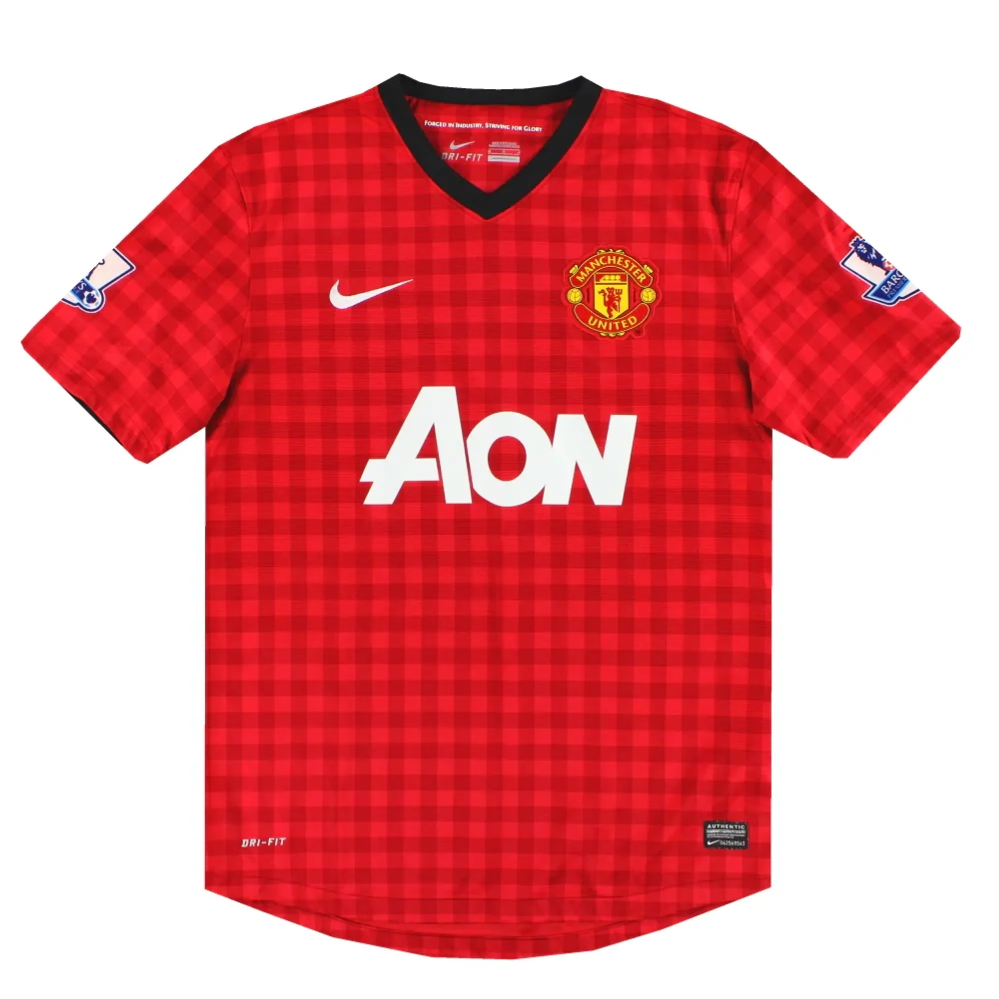 2012-13 Manchester United Nike Home Shirt *Mint* M - Manchester United / Mint 
